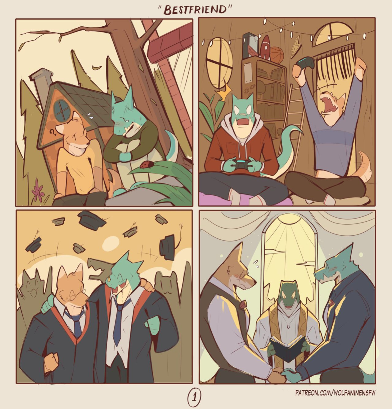 [Wolfanine] Best Friend