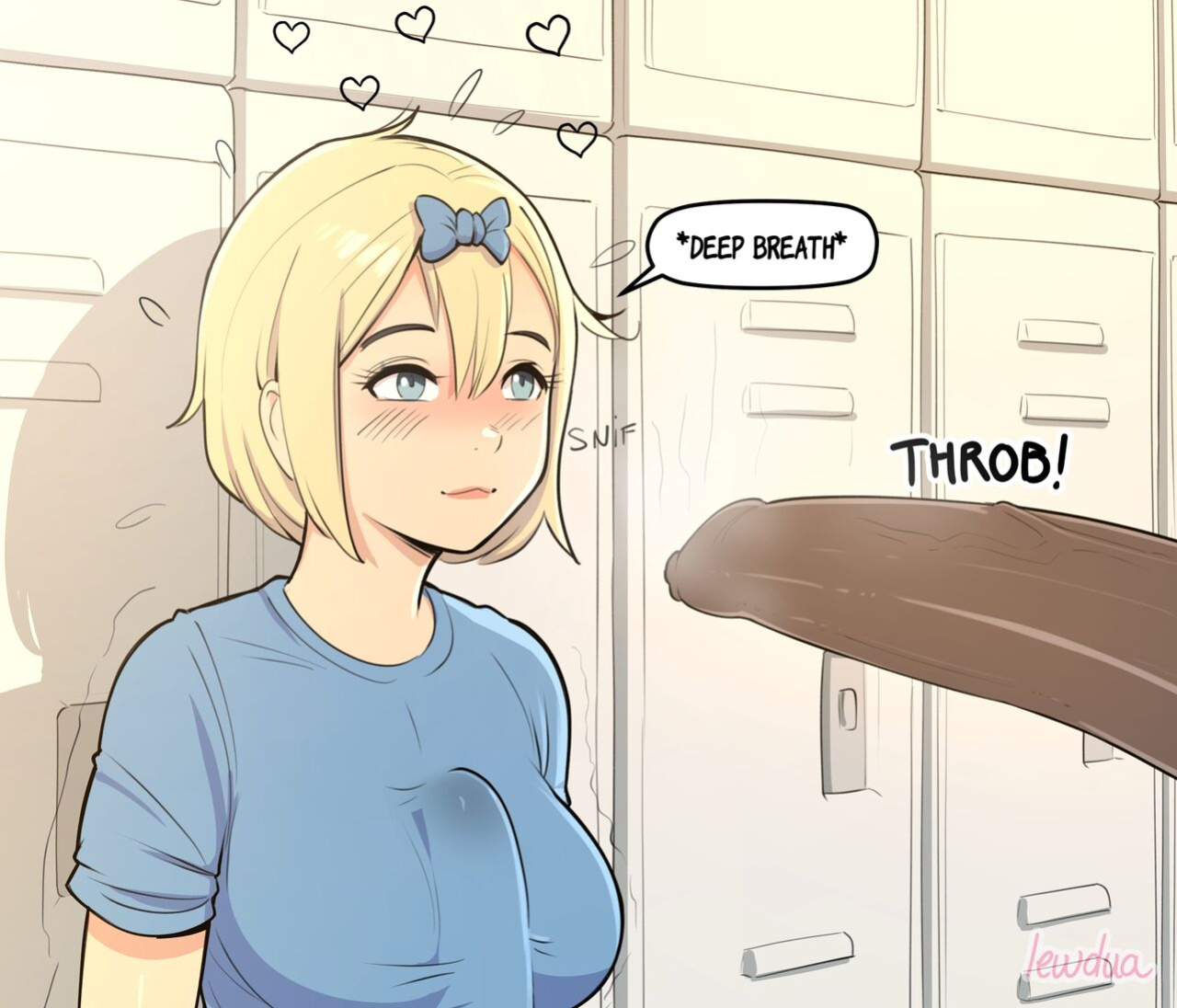 Lewdua - Locker Room - Nessie And Valerie