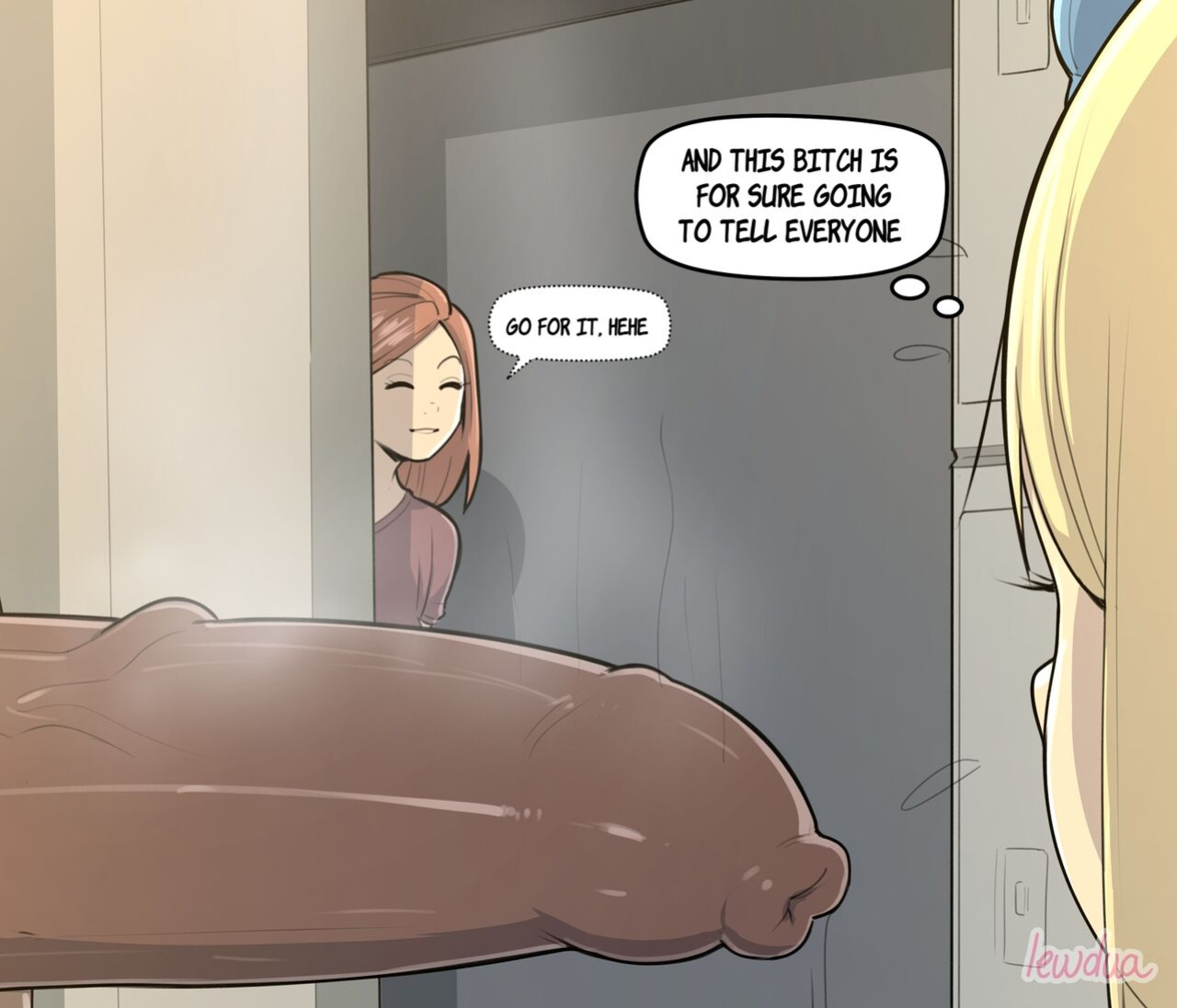Lewdua - Locker Room - Nessie And Valerie