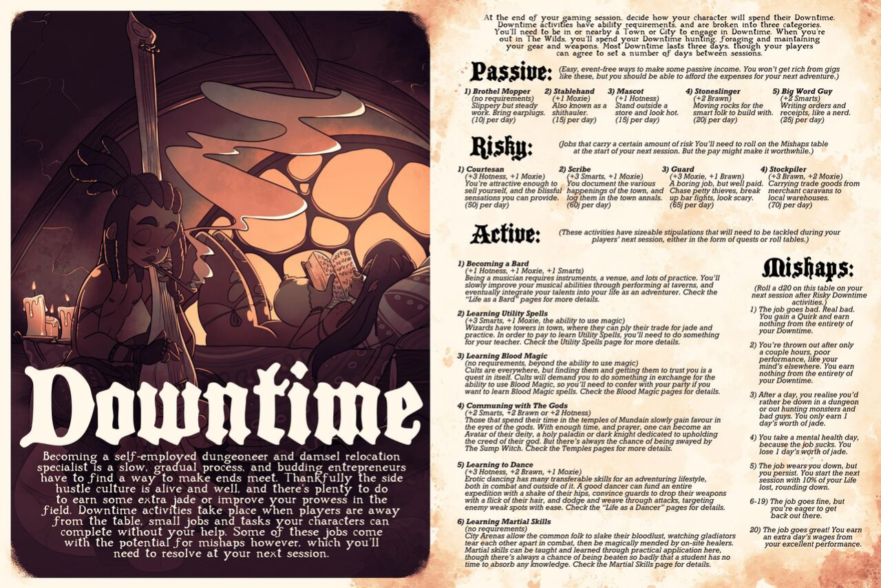 [Rapscallion] Vice & Violence: Salacious Sword & Sorcery Adventures for the Uninhibited & Unhinged