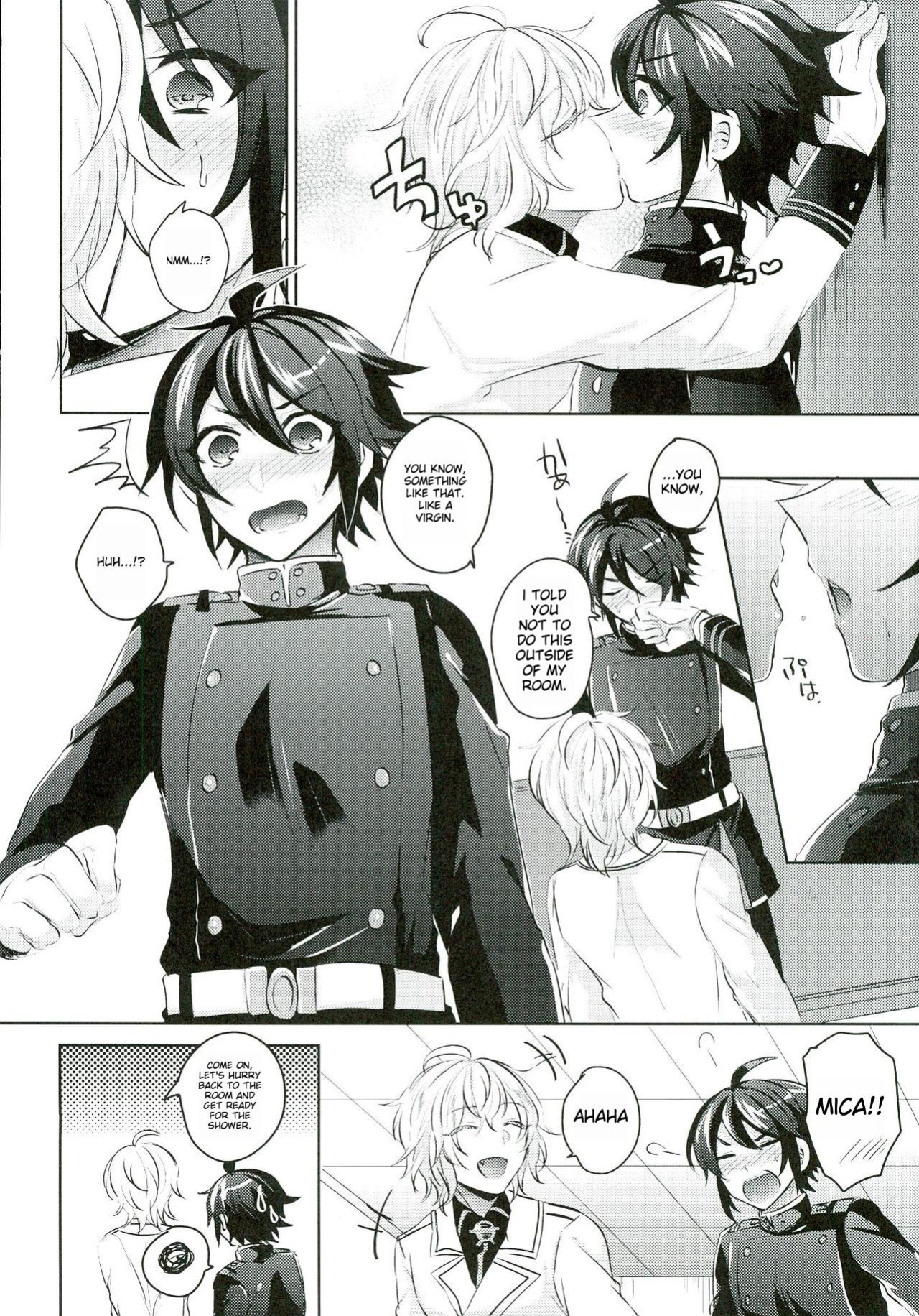 (C89) [Reparation (Syougo Kota)] Yuu-chan wa Doutei Nanka Janai | Yuuchan Isn't a Virgin. (Owari no Seraph)