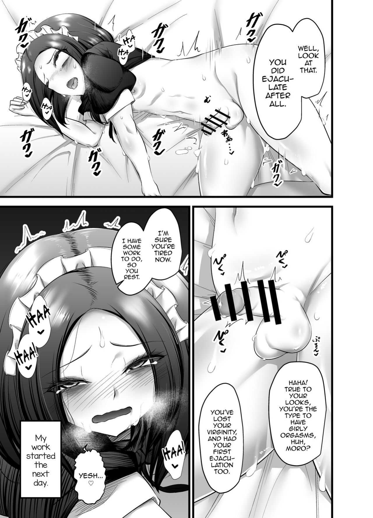 [Akagai (Mine Thrower)] Otokonoko Dorei Maid no Moro [mysterymeat3]