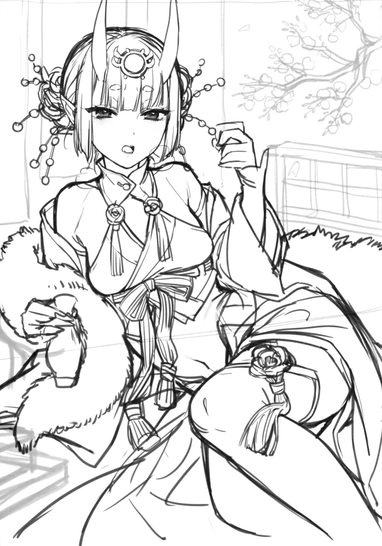 (C97) [Junjou Harinezumi (Kaguyuzu)] Shuten-chan wa Monotarinai | Shuten-chan Wants To Be Satisfied (Fate/Grand Order) [Shiromaru]