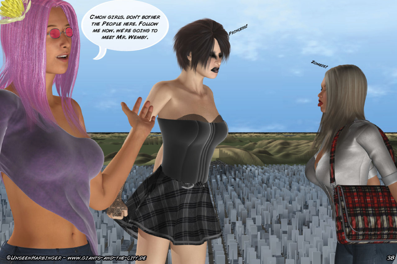 Giants And The City - Chapter 1: First Contact