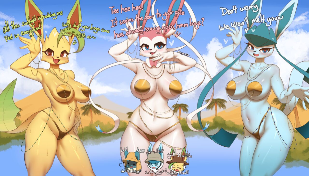 Eeveelution dancers part 2