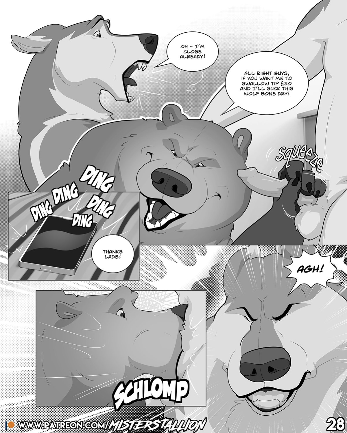 [MisterStallion] Tip your waiters
