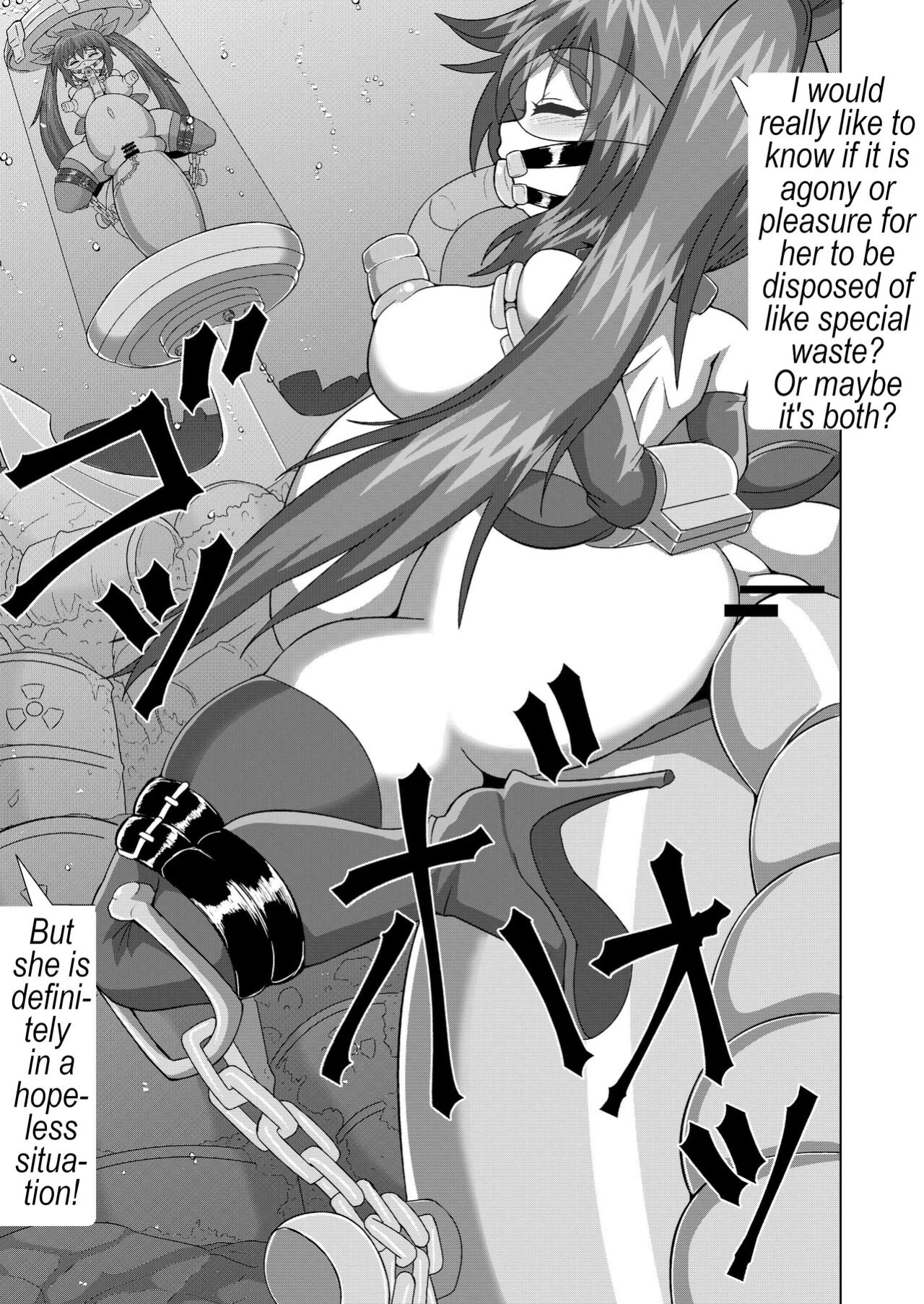 [Hiyashi Chuuka Owarimashita (Zuru)] Kanzen Kousoku Dasshutsu Magic de Shinkai 10,000m Kara Seikan Dekiru no ka⁉ | Escape Queen Juna - Can she survive a depth of 10,000 yards?