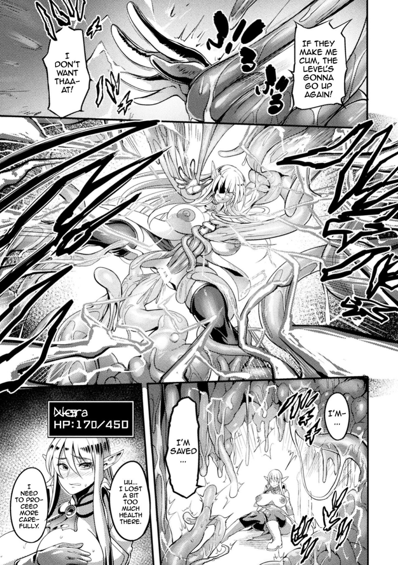 [Ikemen Teikoku (Remu)] Ero Trap Dungeon! Elf kari no Shokushuana Ep.1-3 | Lewd Trap Dungeon! The Elf Hunting Tentacle Hole Ep.1-3