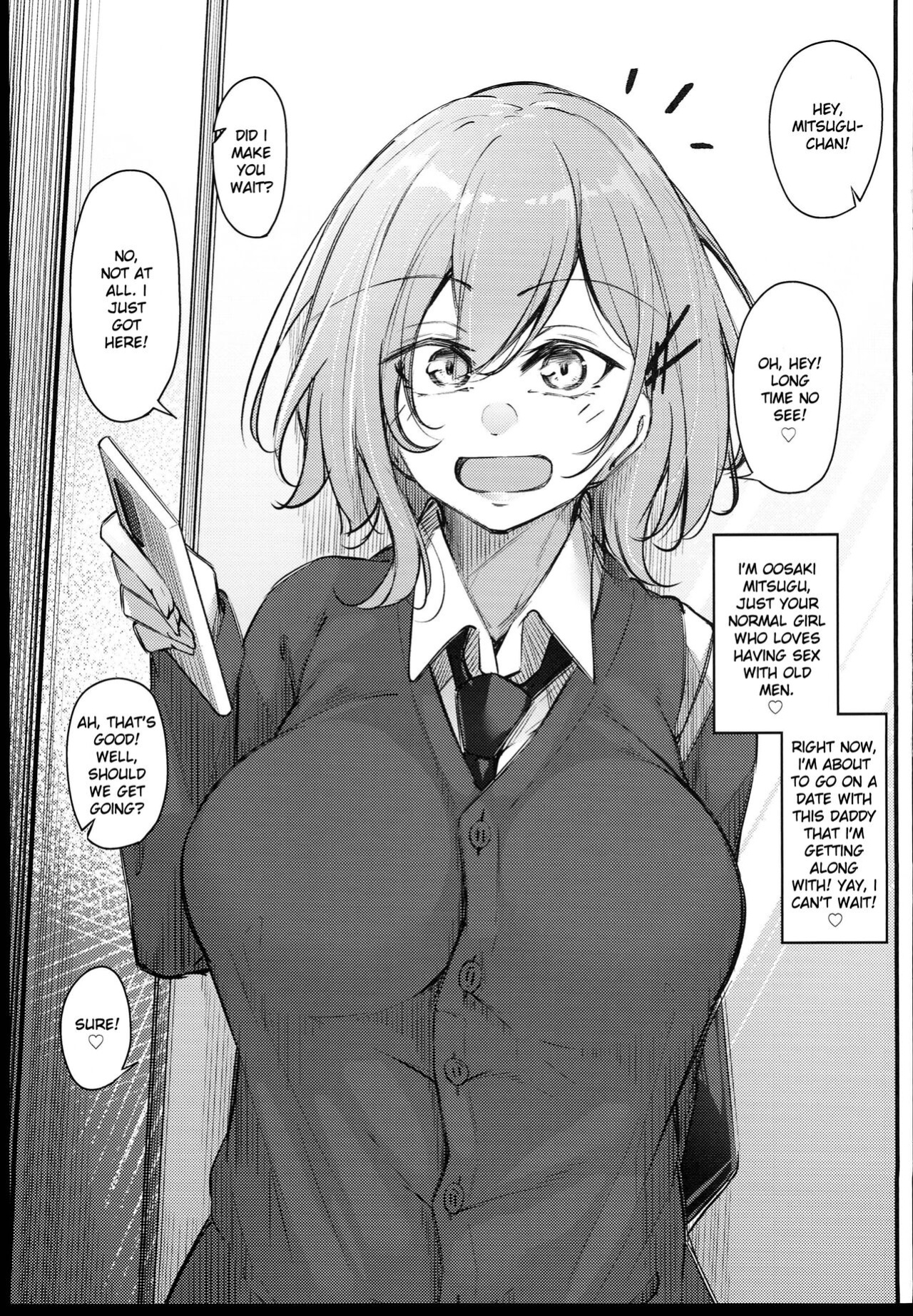 (C102) [Gakuen Ketsumeichou (Oriue Wato)] Osaki Mitsugu no Sex Plan - Part 1 [Ruru Scanlations]