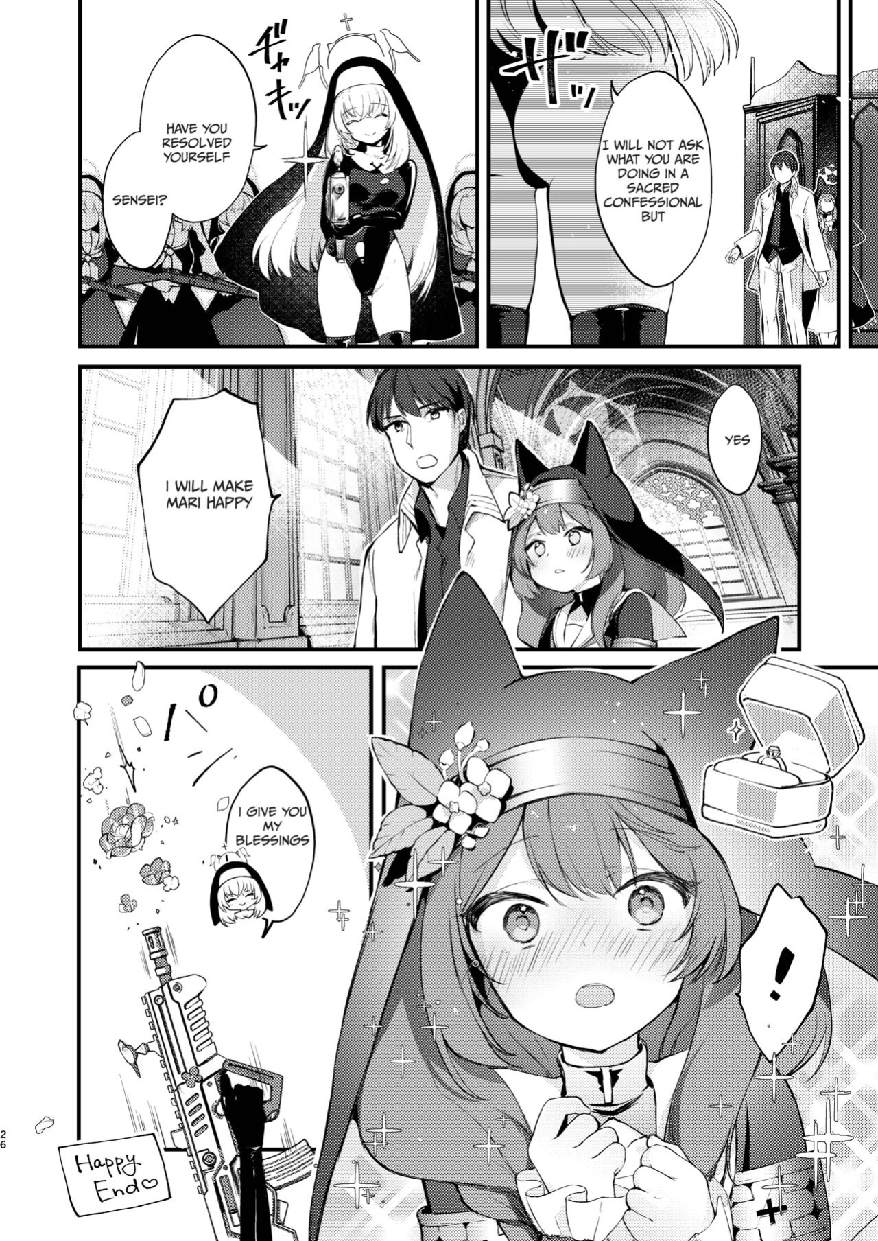 [tete-a-tete (Yuunagi Show)] Kourin no Kobako -Hikari no Kobako- | Halo's Little Box ~Light's small box~ (Blue Archive) [Kivotos Cultured nuns scans]