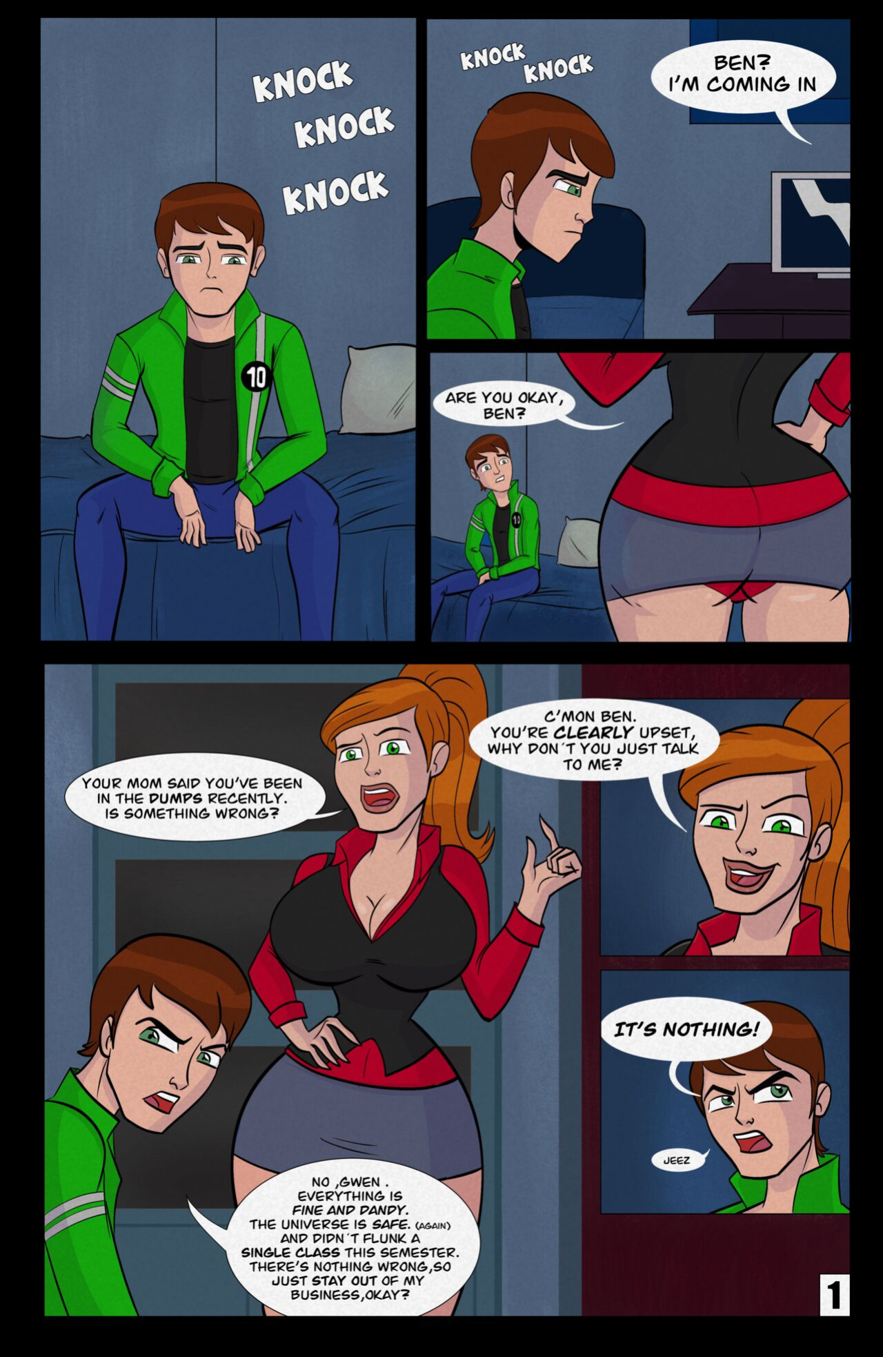 [Ameizing Lewds] The Reward (Ben 10: Alien Force)