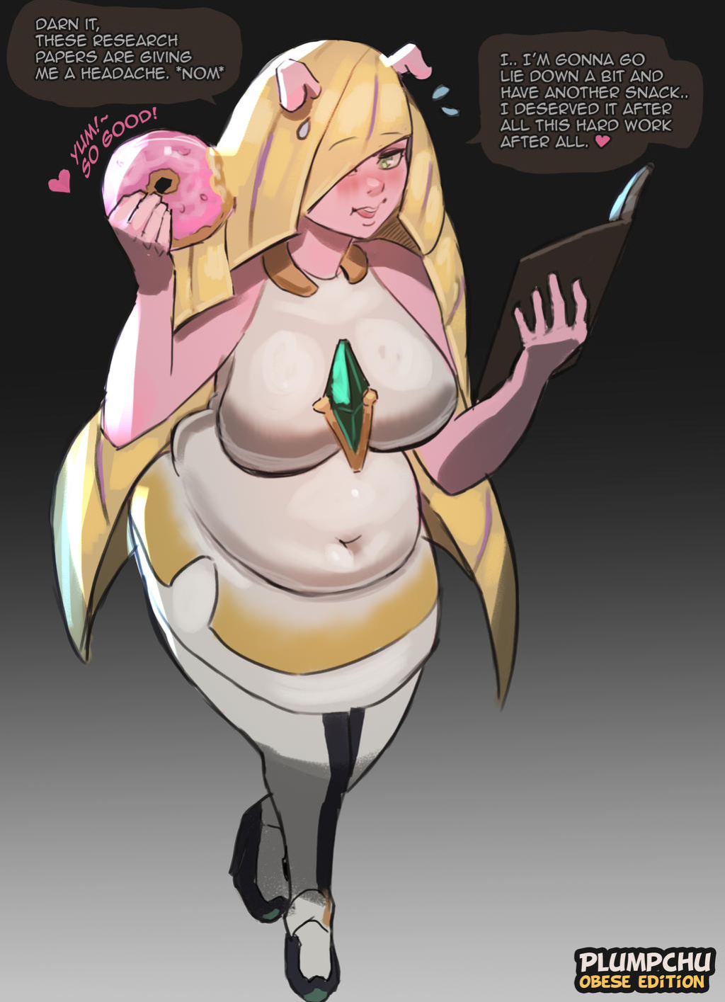 [Plumpchu] Wicke and Lusamine Oink up!