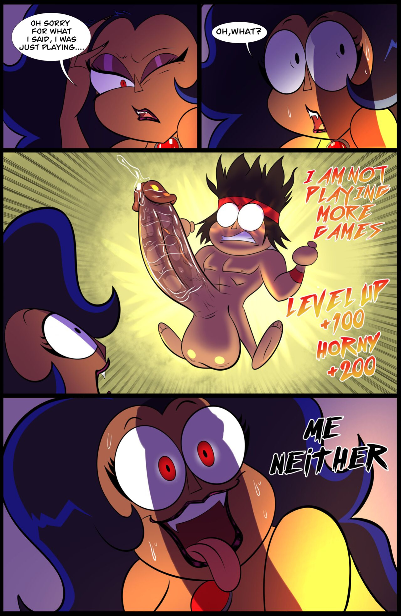 [Ameizing Lewds] Night of the MILF-Pire (OK K.O. Let's be Heroes)