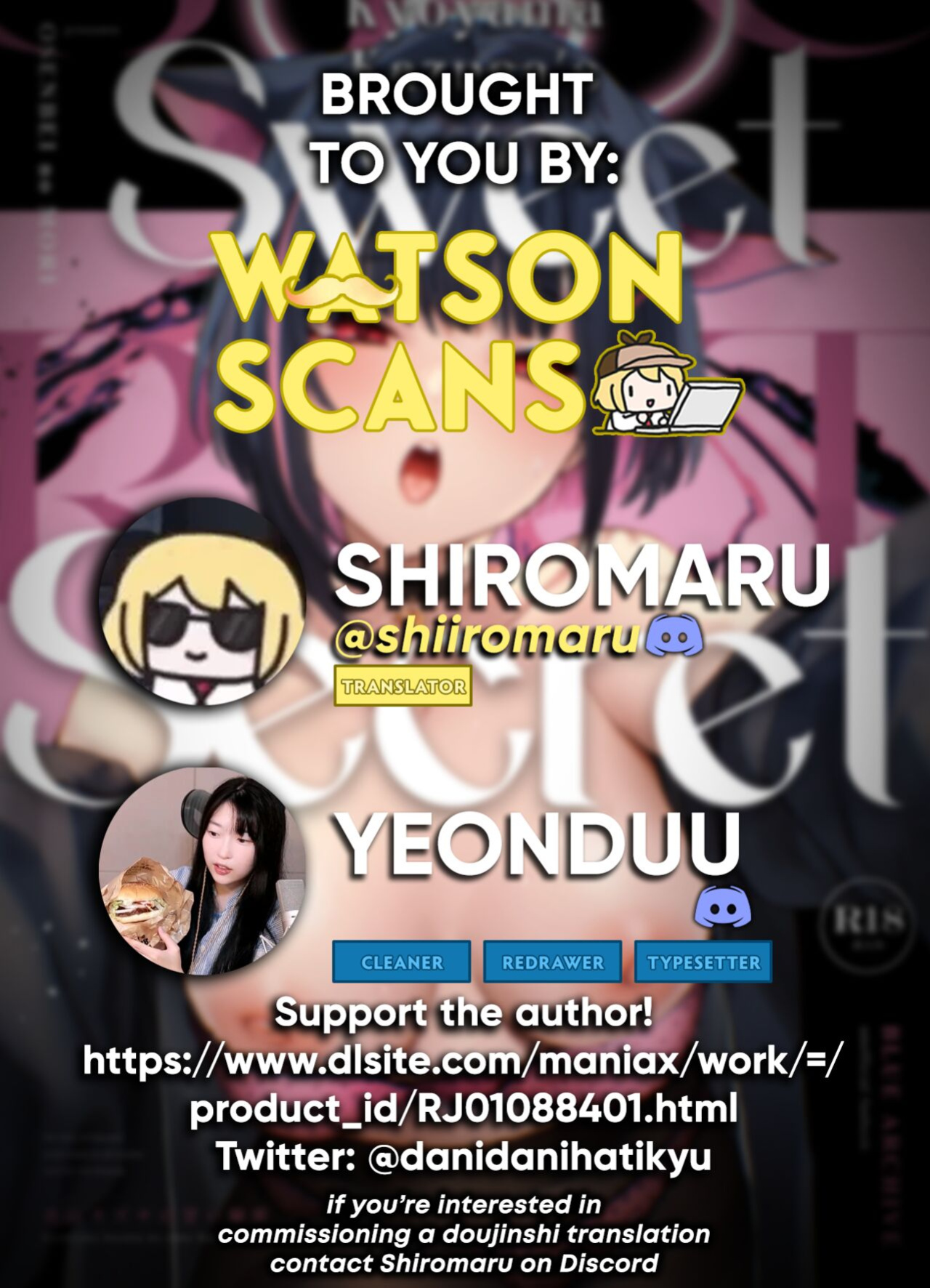 [Osenbei no Mori (Danimaru)] Kyouyama Kazusa no Amai Himitsu | Kyouyama Kazusa's Sweet Secret (Blue Archive) [Watson]
