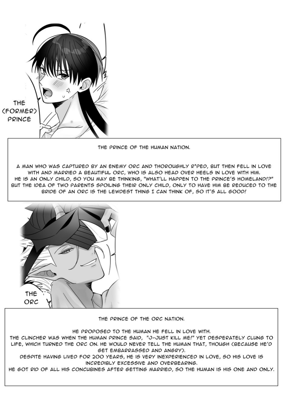 [Oishii Oshiri Cafe (Oishii Oshiri)] Orc no Naedoko ni Ochitakedo Aisa re sugite Chou Shiawasedesu!
