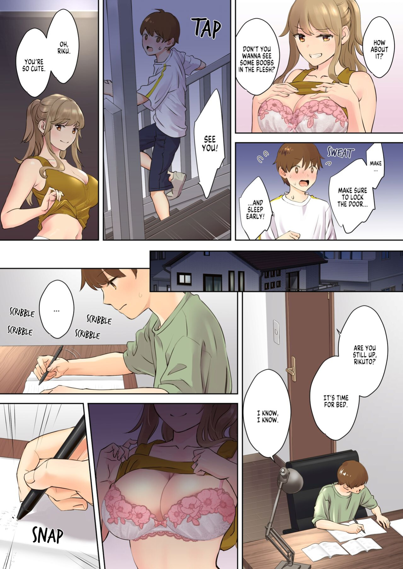 [Oshima Aki] NEET Onee-chan to Boku ~ Seitsuu Mae kara Toshiue Itoko to Yari Makutteta Hanashi ~ | Together with my NEET Cousin {FuDeORS}