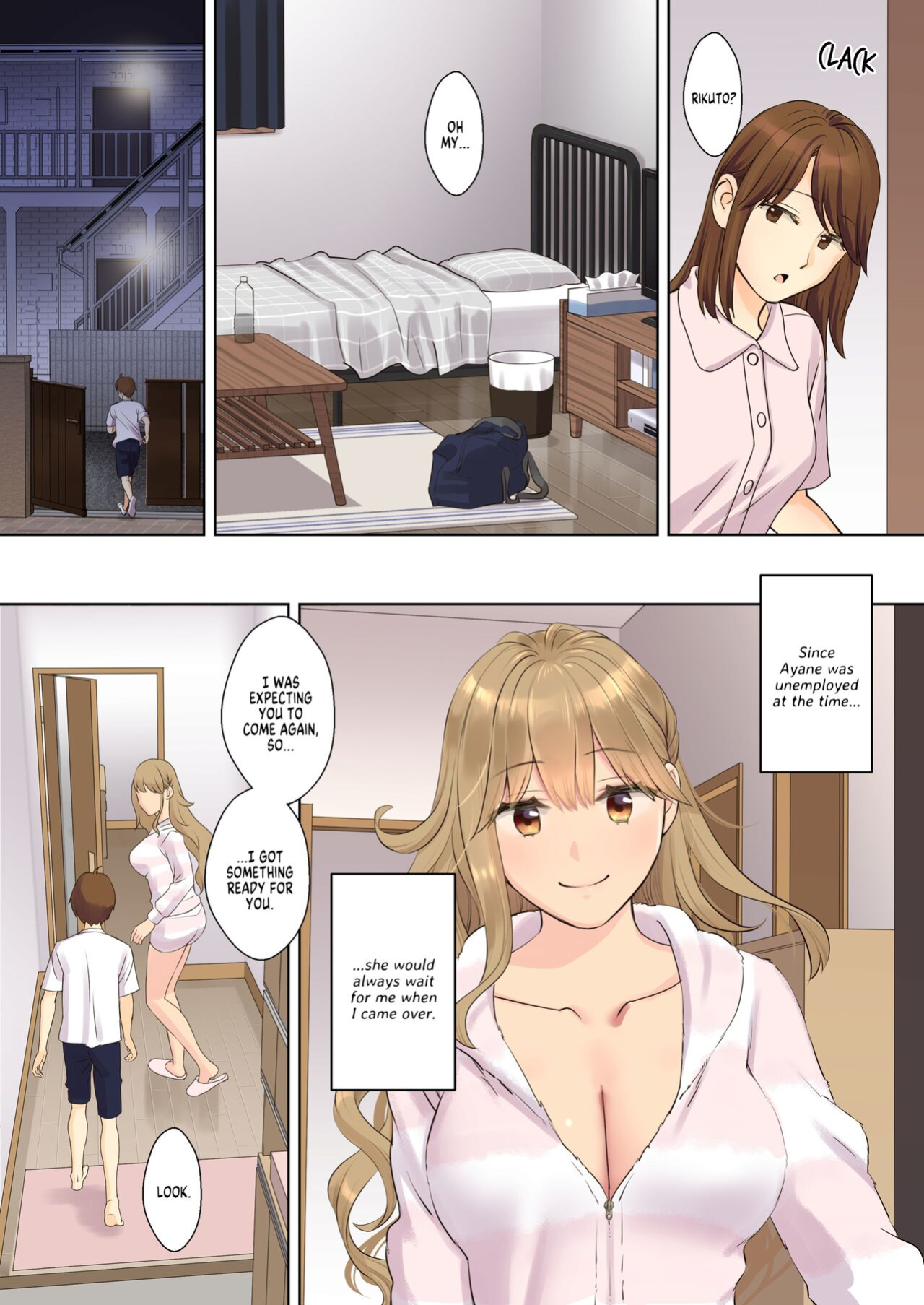 [Oshima Aki] NEET Onee-chan to Boku ~ Seitsuu Mae kara Toshiue Itoko to Yari Makutteta Hanashi ~ | Together with my NEET Cousin {FuDeORS}