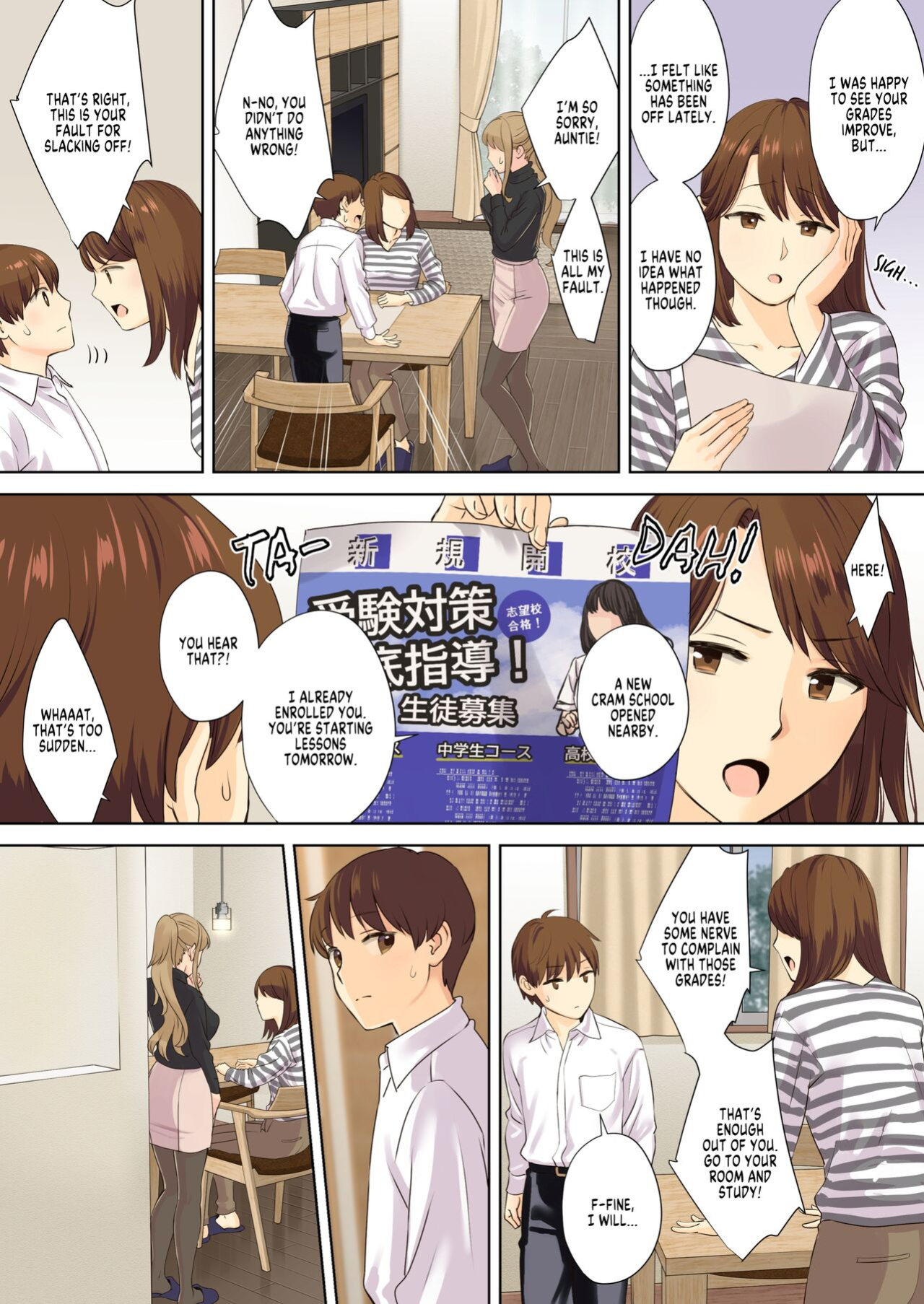 [Oshima Aki] NEET Onee-chan to Boku ~ Seitsuu Mae kara Toshiue Itoko to Yari Makutteta Hanashi ~ | Together with my NEET Cousin {FuDeORS}
