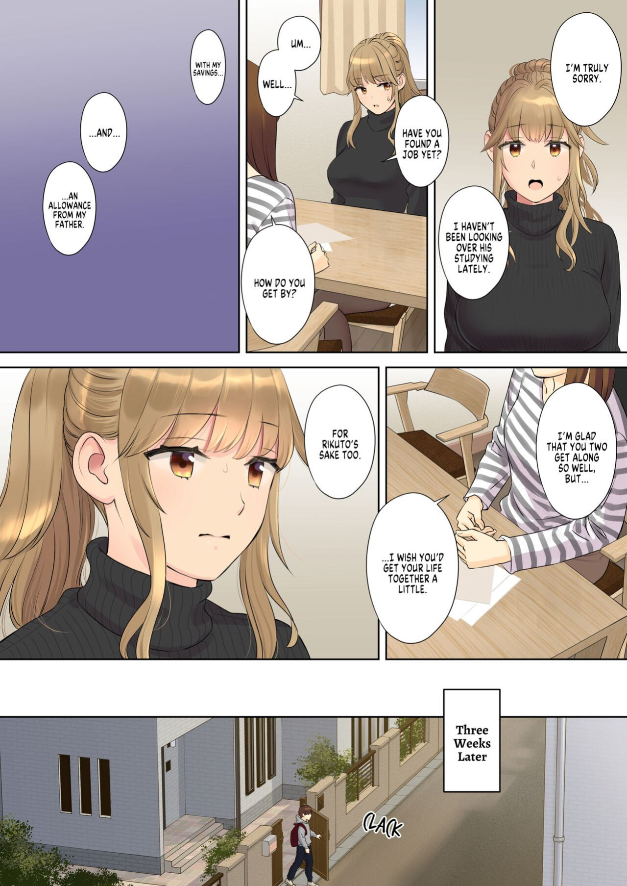 [Oshima Aki] NEET Onee-chan to Boku ~ Seitsuu Mae kara Toshiue Itoko to Yari Makutteta Hanashi ~ | Together with my NEET Cousin {FuDeORS}