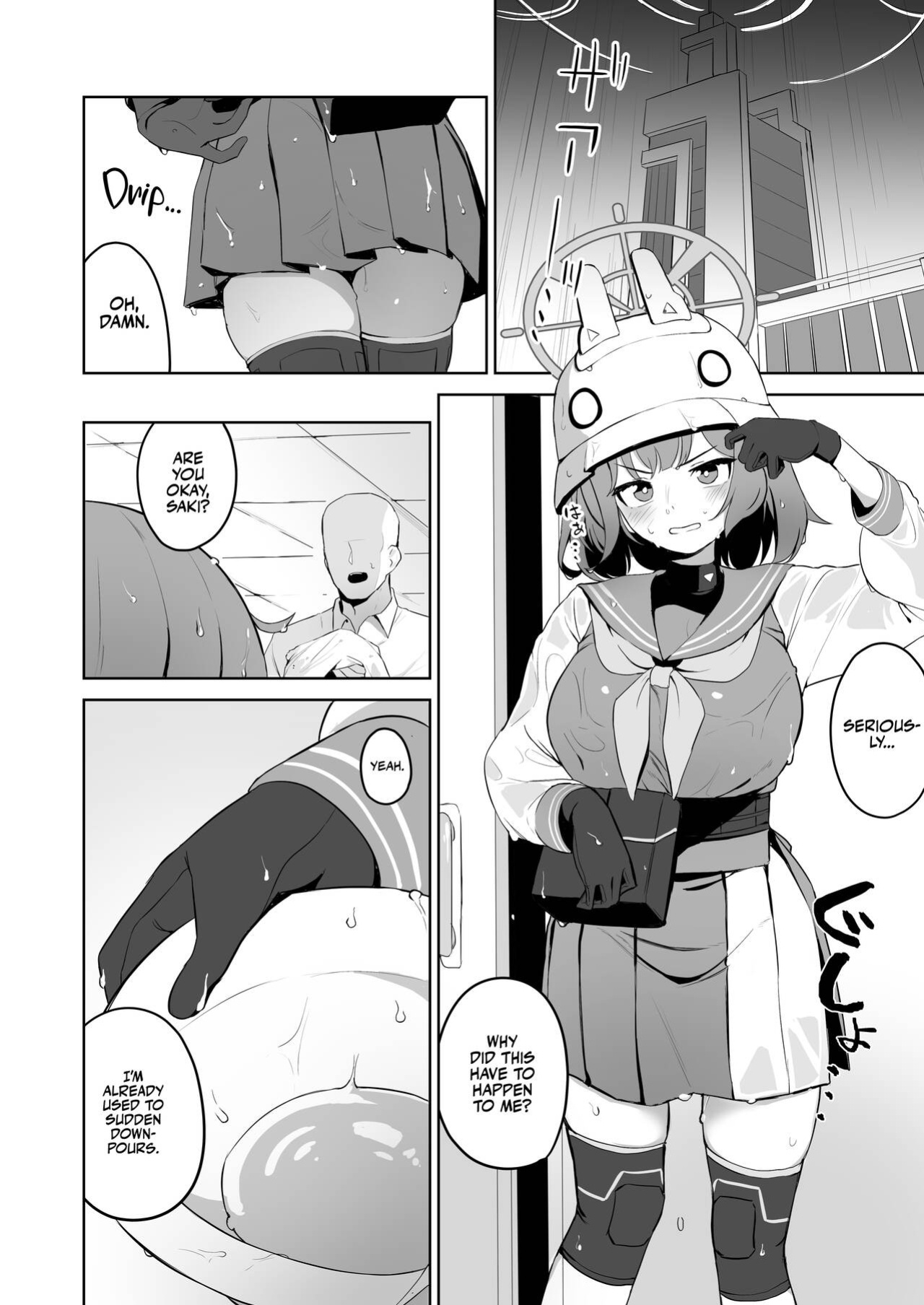 [WAKUWAKU DINING (Wakuwaku Kitchen)] Toumeikanno. (Blue Archive) | Bare Feelings [Team Rabu2]