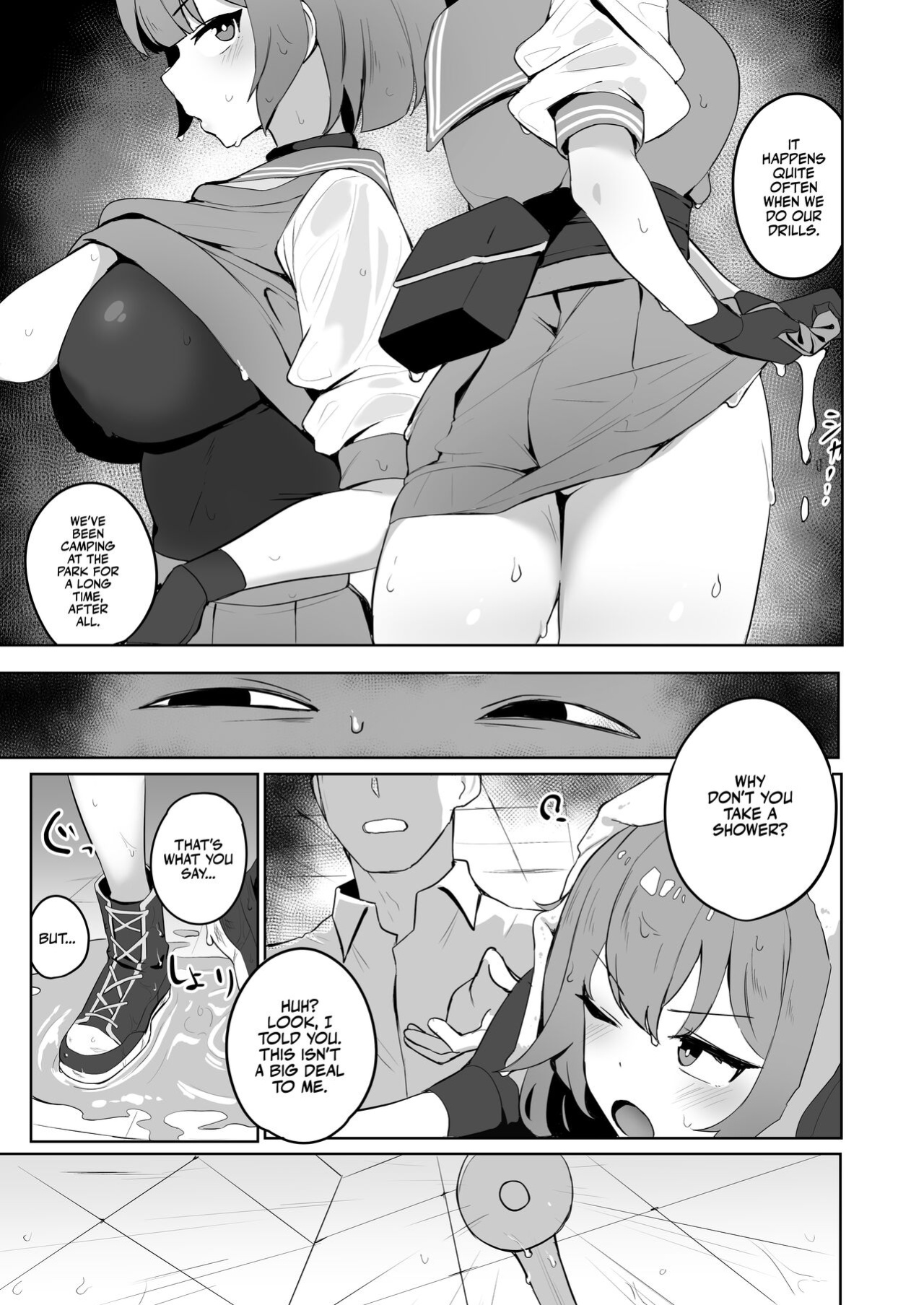 [WAKUWAKU DINING (Wakuwaku Kitchen)] Toumeikanno. (Blue Archive) | Bare Feelings [Team Rabu2]