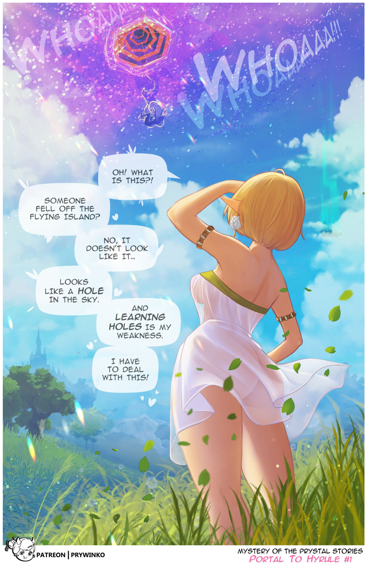 [Prywinko] Portal to Hyrule #1 ~futa ver.~ (Spider-Man, The Legend of Zelda)