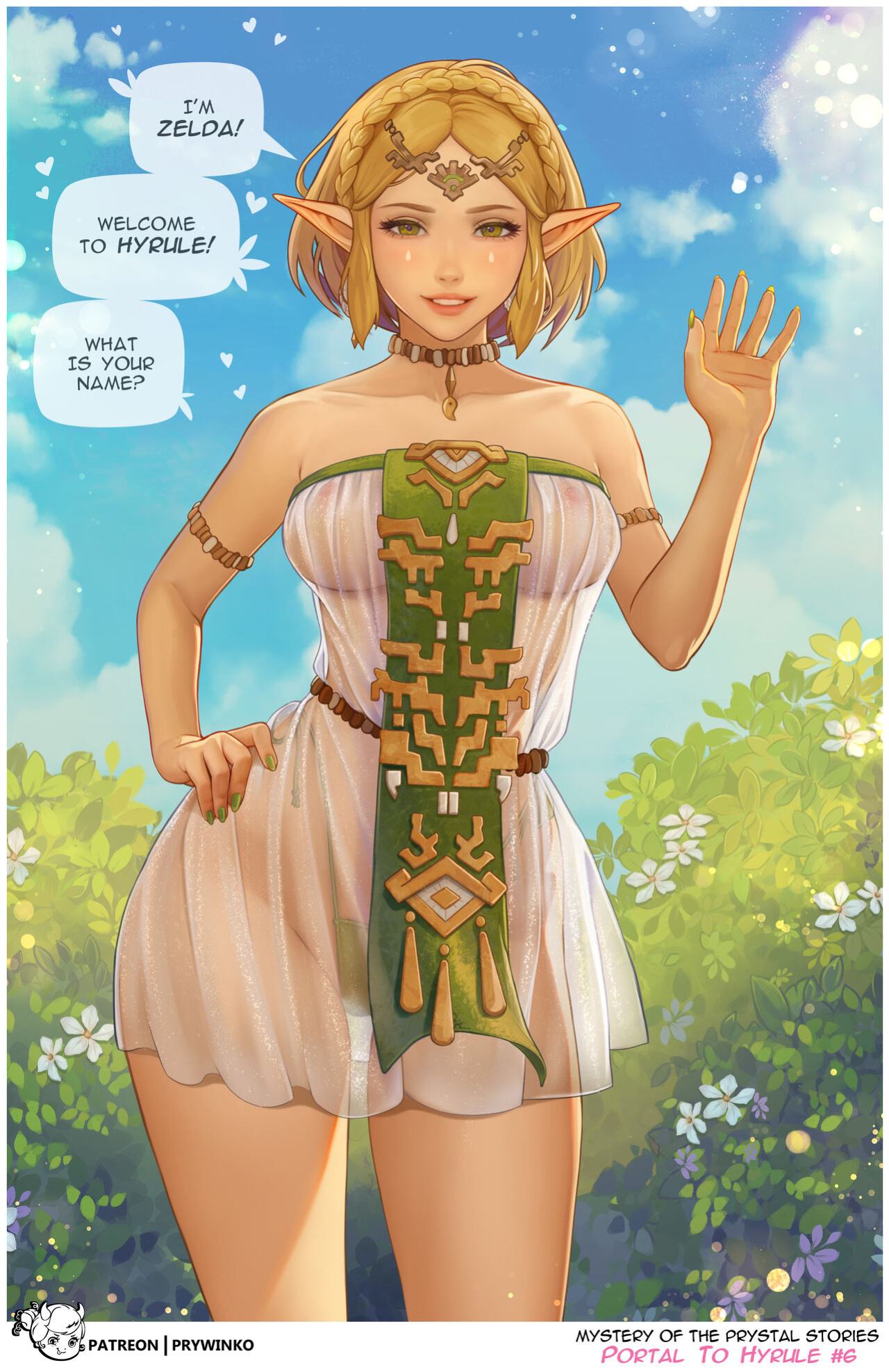 [Prywinko] Portal to Hyrule #1 ~futa ver.~ (Spider-Man, The Legend of Zelda)