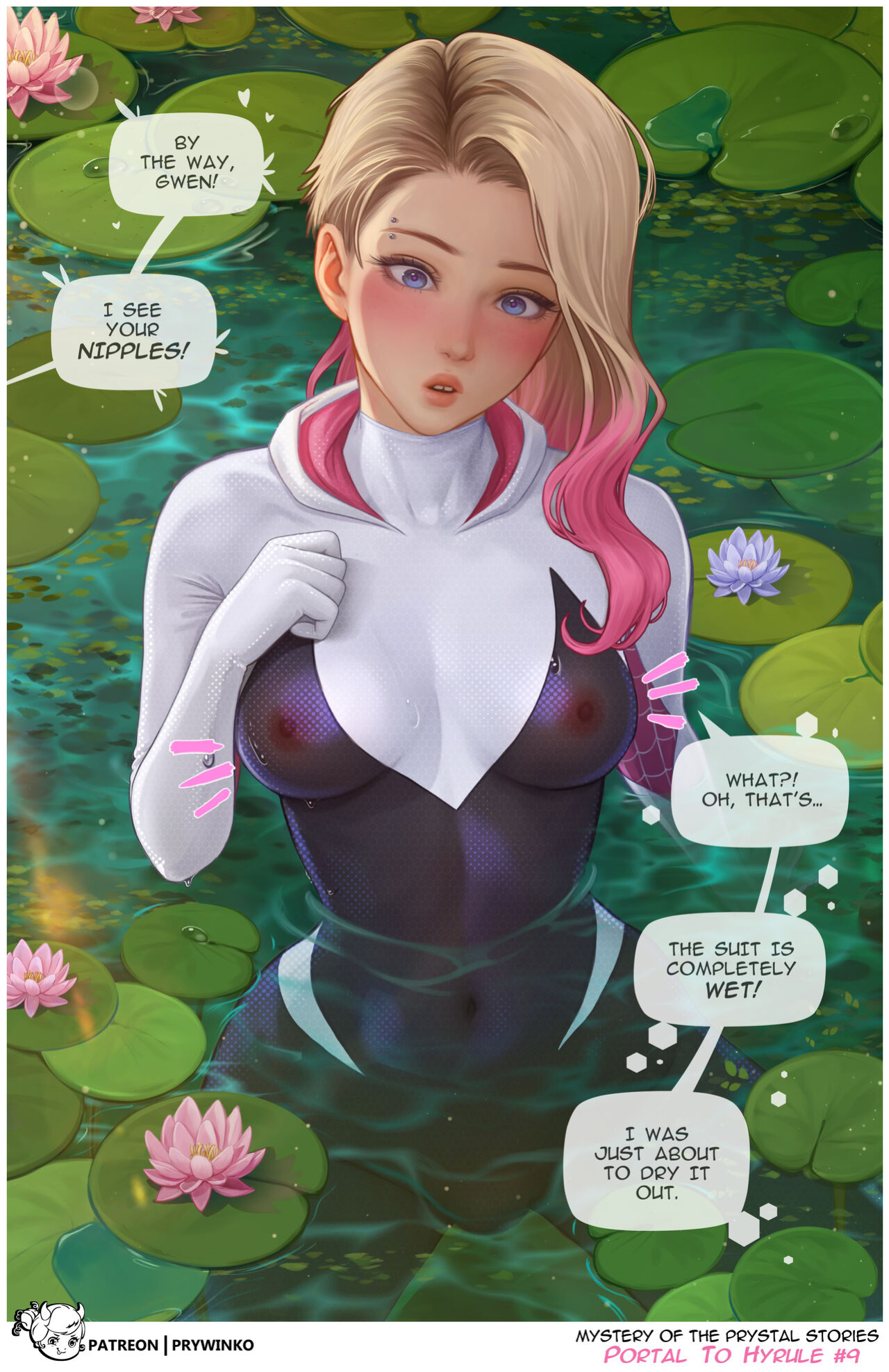 [Prywinko] Portal to Hyrule #1 ~futa ver.~ (Spider-Man, The Legend of Zelda)