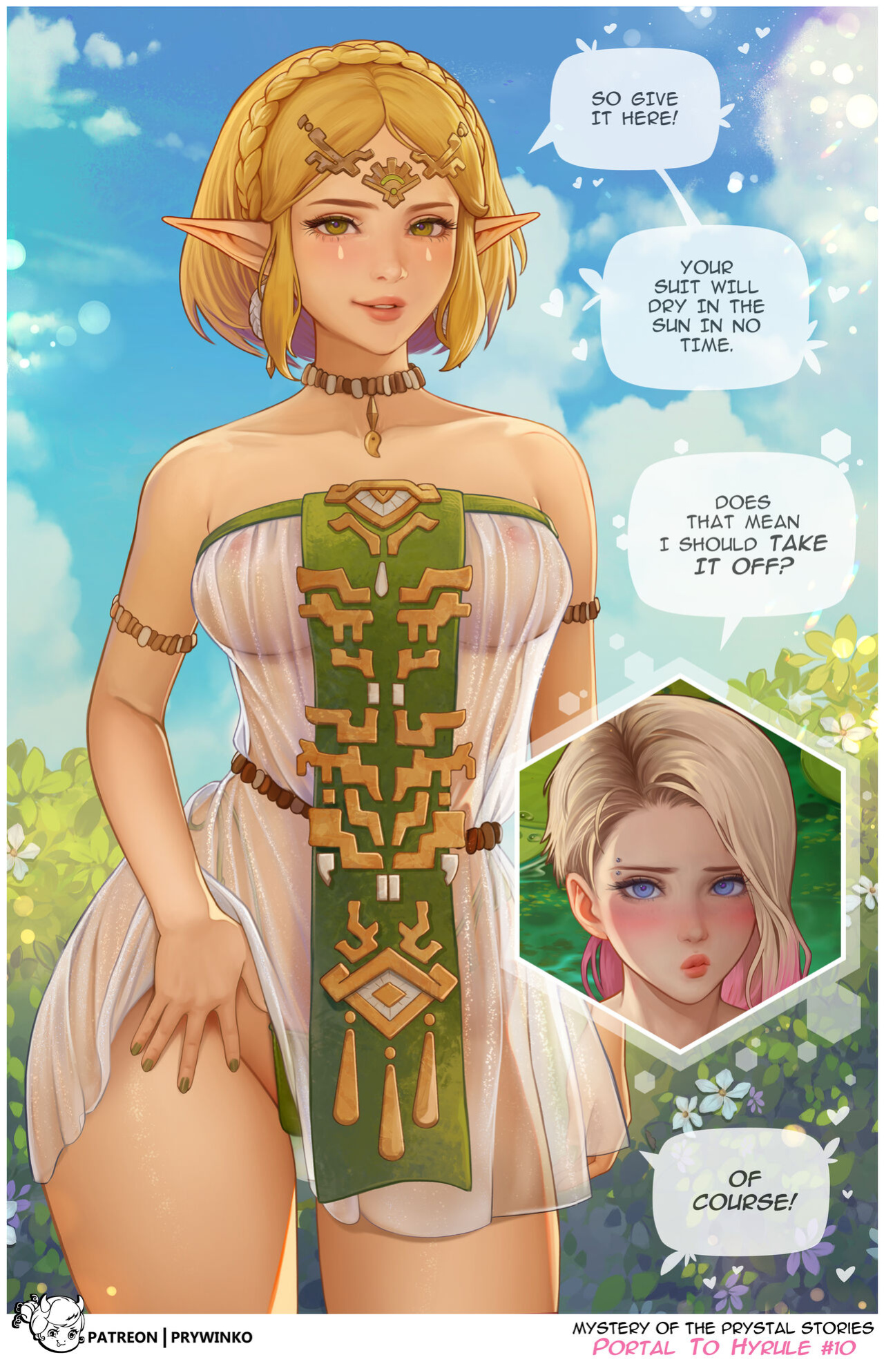 [Prywinko] Portal to Hyrule #1 ~futa ver.~ (Spider-Man, The Legend of Zelda)