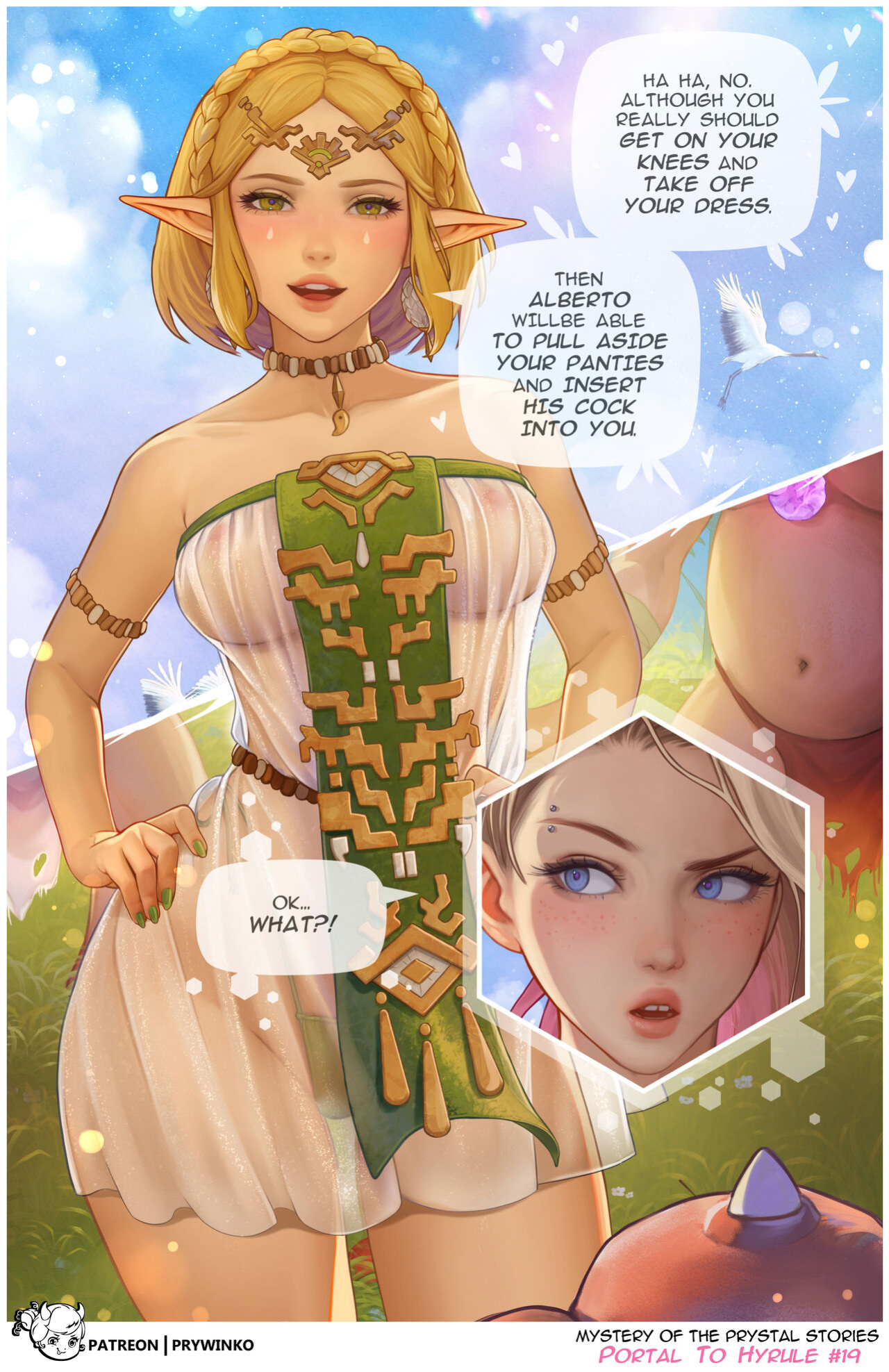 [Prywinko] Portal to Hyrule #1 ~futa ver.~ (Spider-Man, The Legend of Zelda)
