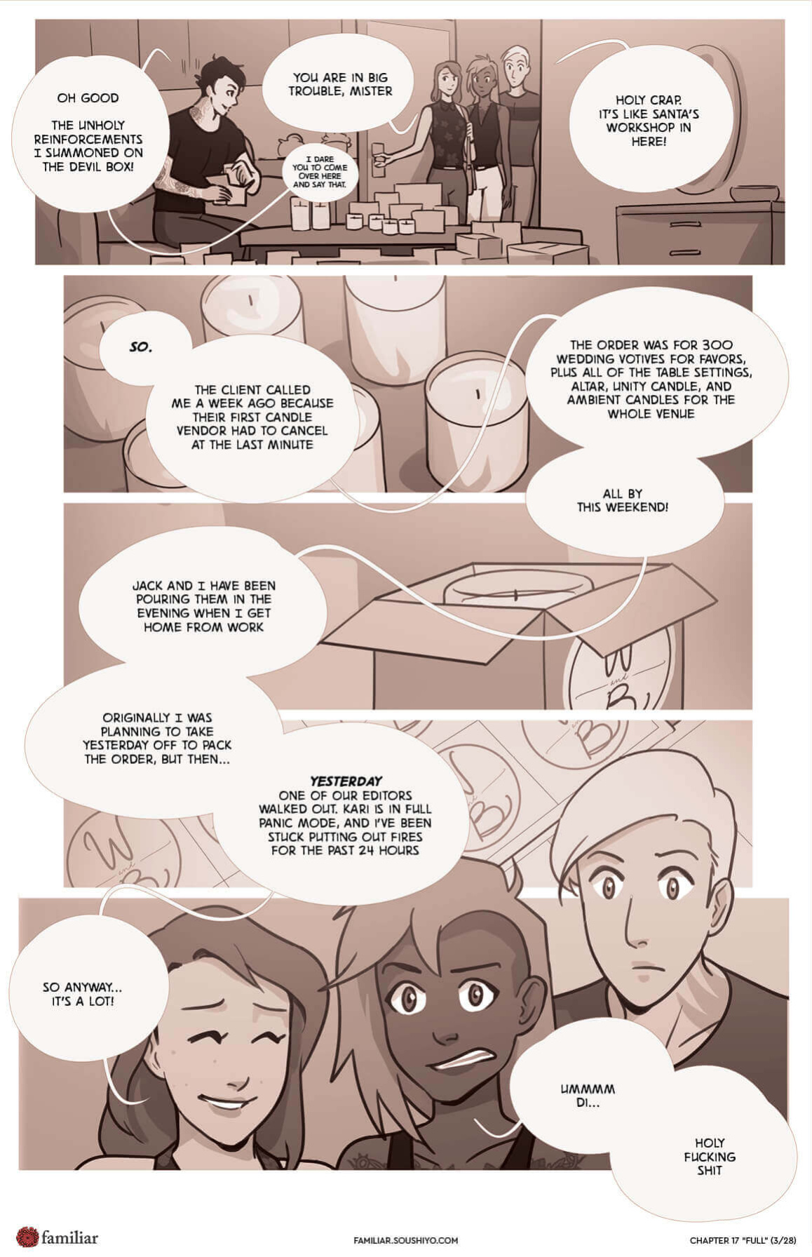 Familiar [Soushiyo] - Act 3 - Chapter 17 - Full