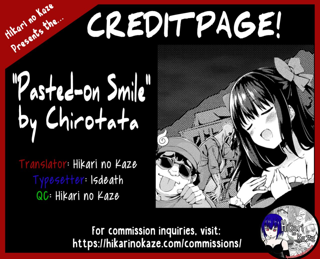 [Tirotata] Haritsuketa Egao | Pasted-On Smile (COMIC Unreal 2022-08 Vol. 98)