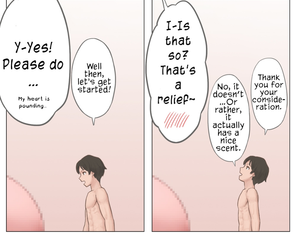[Mizuno] Kyodai Futanari Oneesan no Ochinchin Aite ni Ganbaru | Doing My Best to Deal With the Giant Futanari Onee-san’s Penis