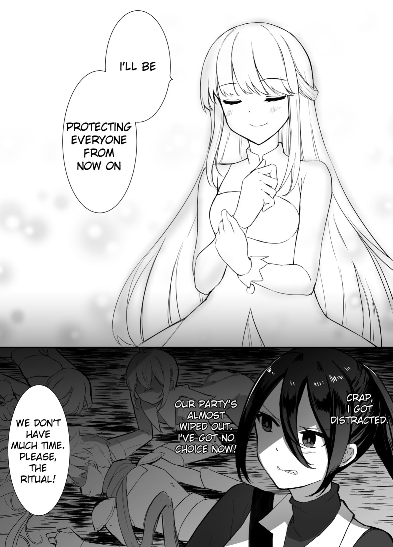 [Boukensha C] Crestfallen Futanari x Femboy Priest: Prepare to Cum Edition