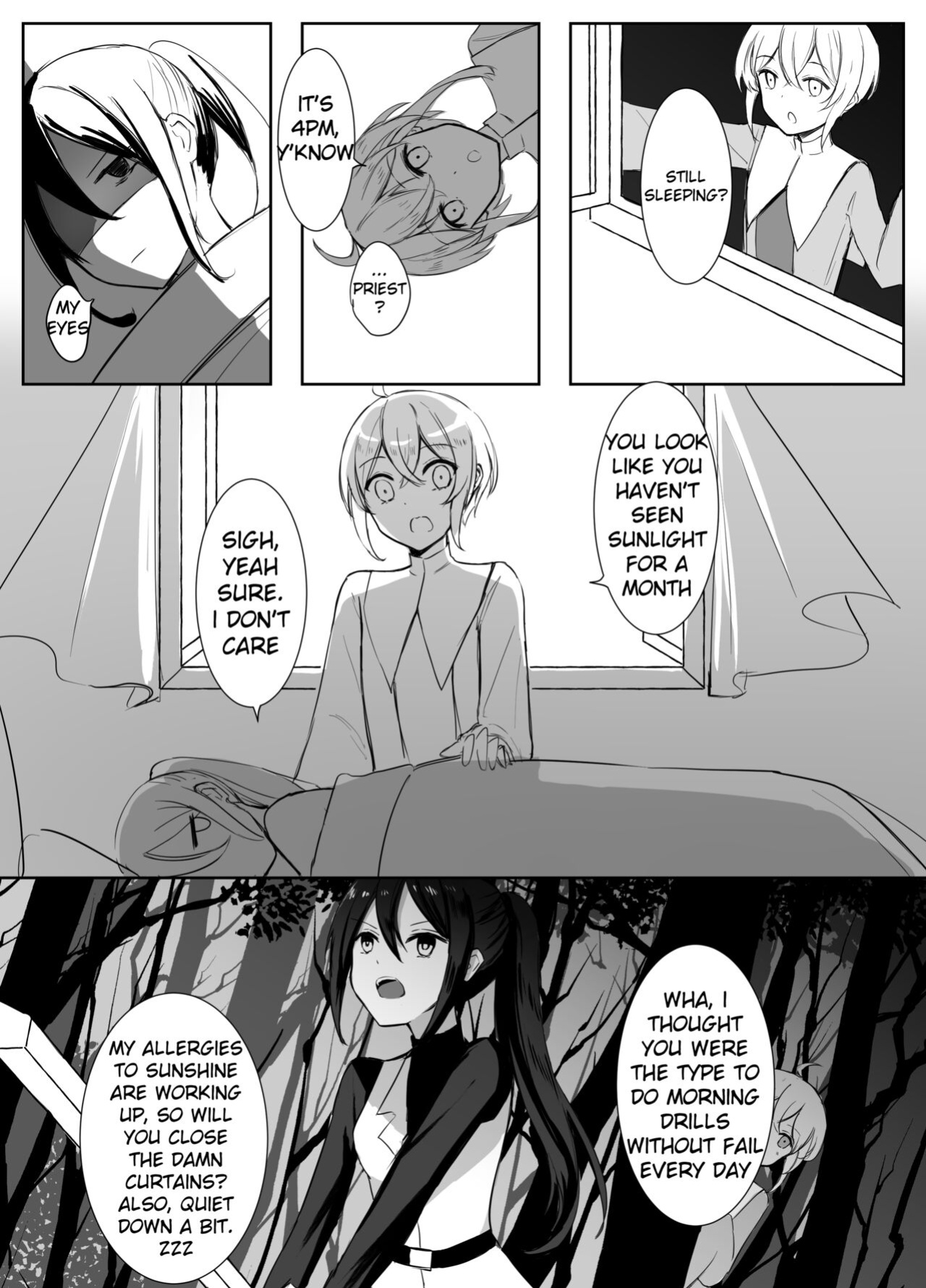 [Boukensha C] Crestfallen Futanari x Femboy Priest: Prepare to Cum Edition