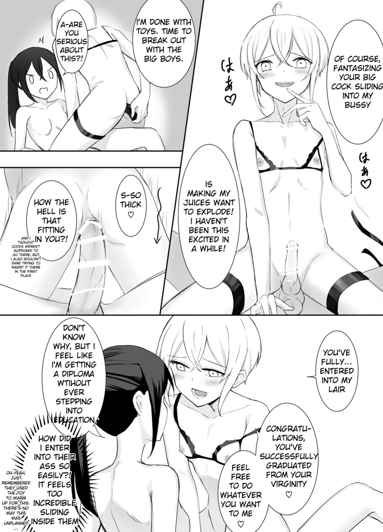 [Boukensha C] Crestfallen Futanari x Femboy Priest: Prepare to Cum Edition