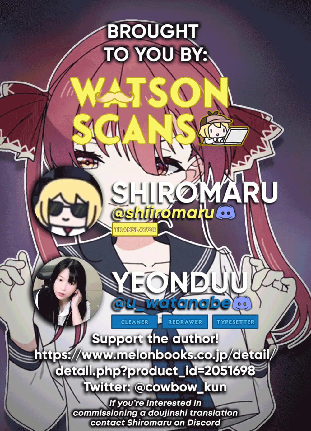 [Hikoushiki (CowBow)] Kyuuryou wa Omune ja Dame desu ka? | Can I Pay You With My Breasts? (Houshou Marine) [Watson]