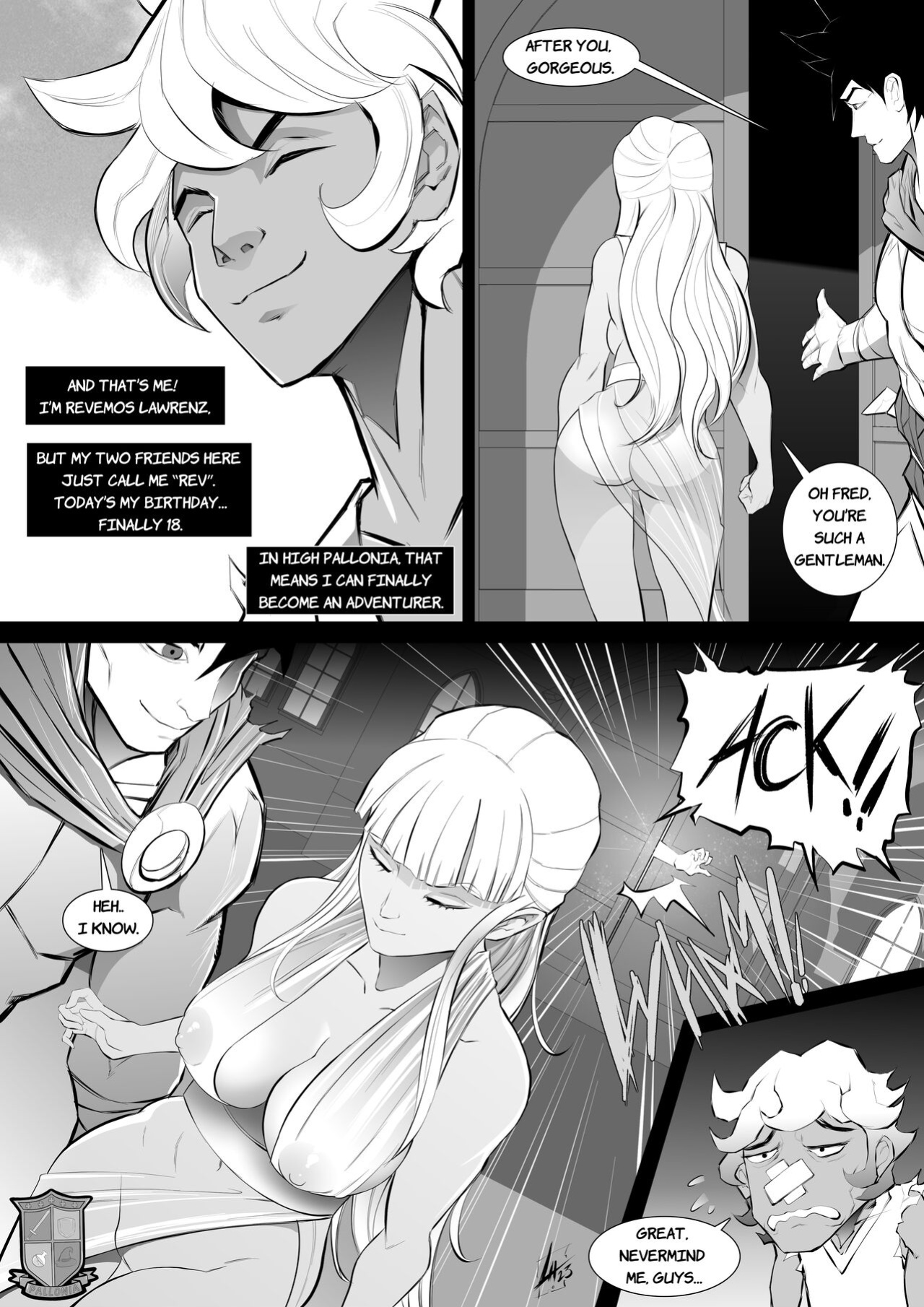 [Pallonia Comix] Laws of Predation Ch. 1