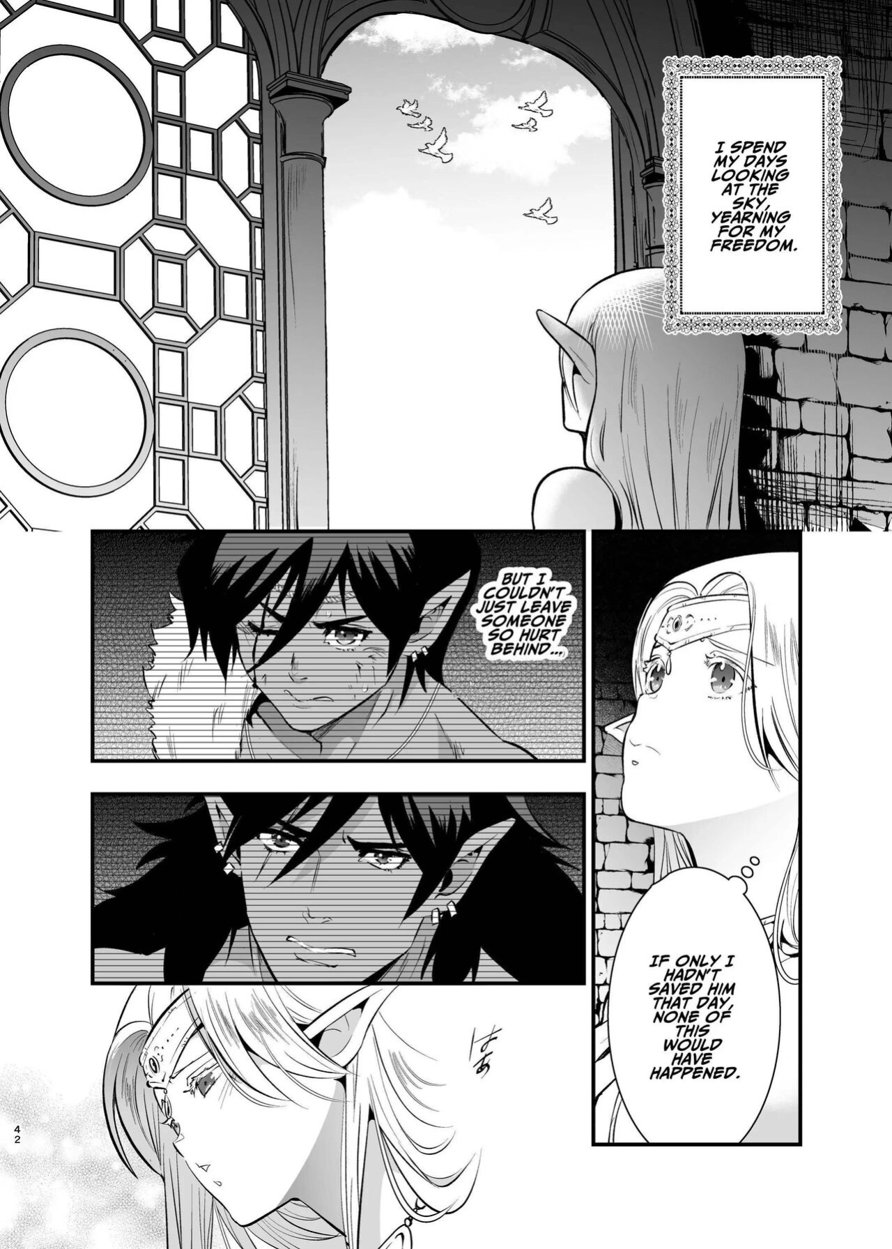 [Jewelry Box (Tamaki Nao)] Orc no Hanayome ~Saraware Elf wa Kairaku ni Ochiru~ | Orc Bride ~Abducted Elf Corrupted by Pleasure~