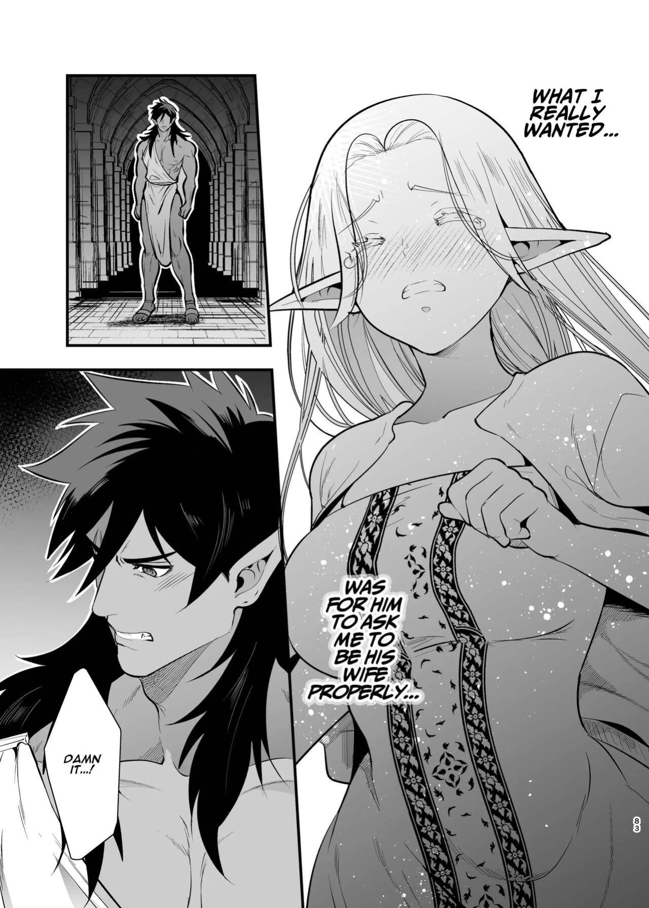[Jewelry Box (Tamaki Nao)] Orc no Hanayome ~Saraware Elf wa Kairaku ni Ochiru~ | Orc Bride ~Abducted Elf Corrupted by Pleasure~