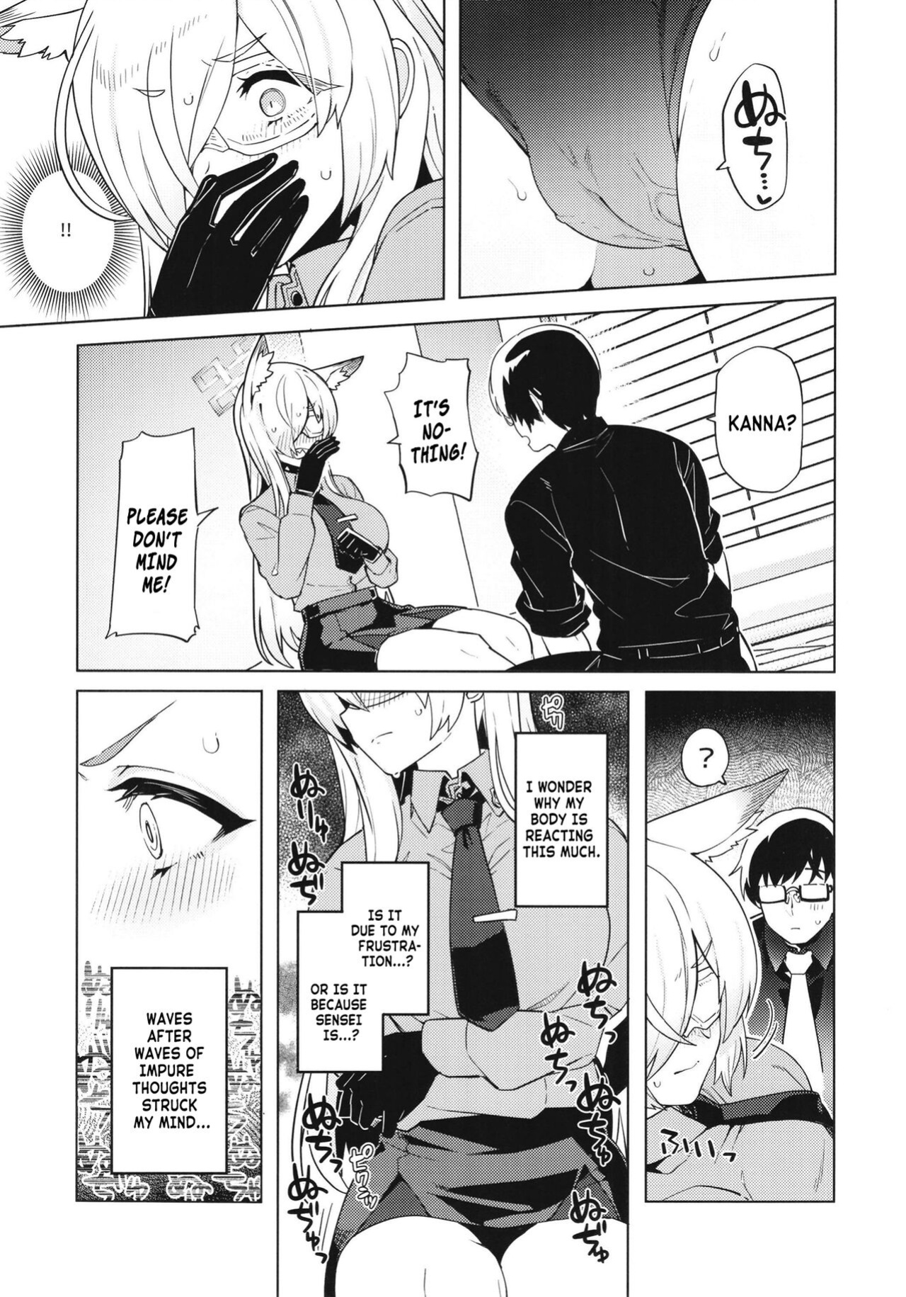(C102) [Nami-nami Restaurant (Tsukinami Kousuke)] Kanna ga Daijoubu tte Iu nara... | If Kanna Says It's Okay... (Blue Archive) [Zugen]