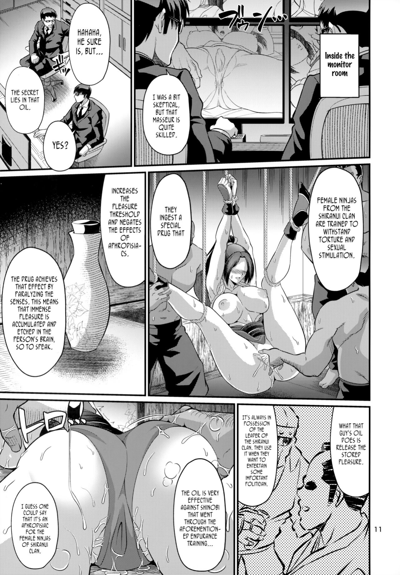 (C101) [Zvizva-Dan (Forester)] Shiranui-ryuu Kunoichi Saiin Oil Massage | An Oil Massage with the aphrodisiac of the Shiranui Clan (King of Fighters) [joobuspaidatr]