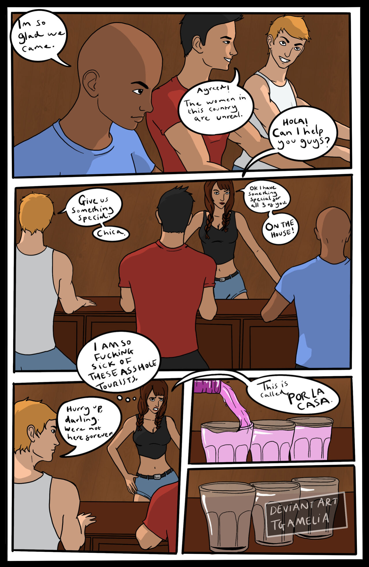 [TGAmelia] Rude Vacation