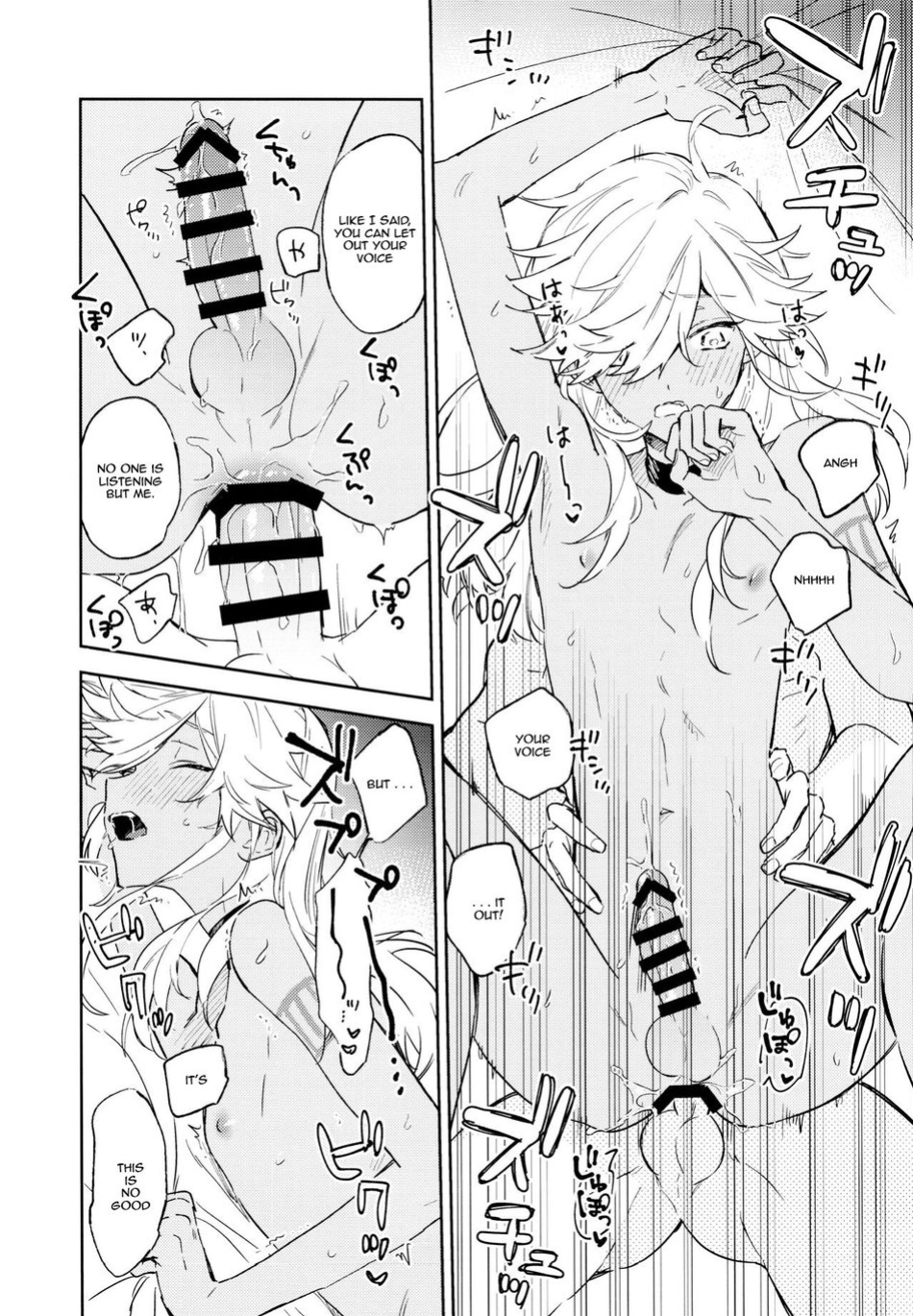 (Kami no Eichi 8) [Mekoro (meco)] Senya Hatsuya | A Thousand and One Nights (Genshin Impact)