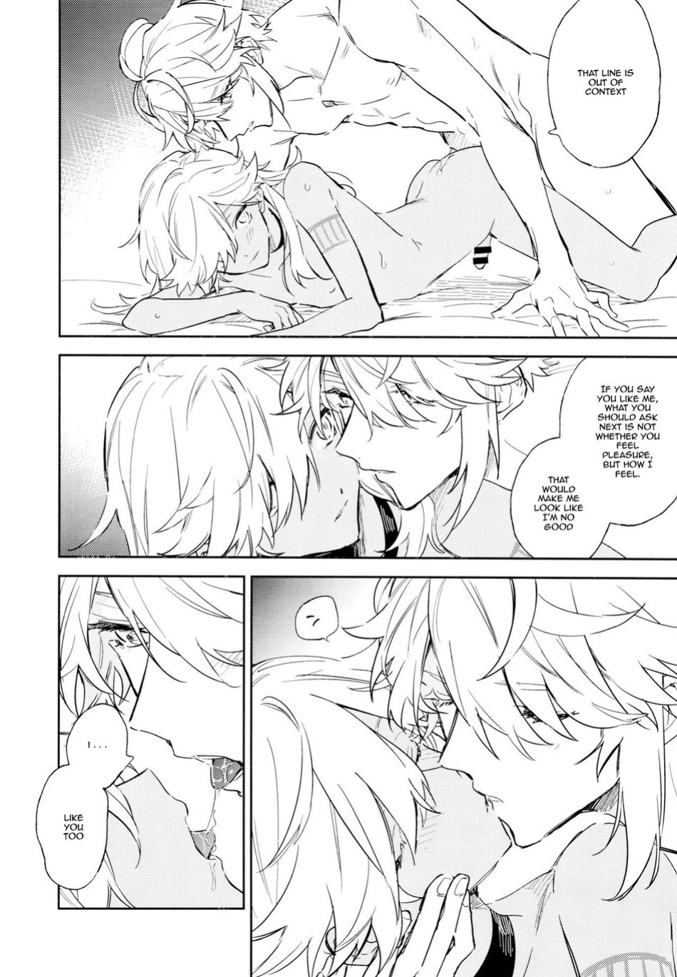(Kami no Eichi 8) [Mekoro (meco)] Senya Hatsuya | A Thousand and One Nights (Genshin Impact)