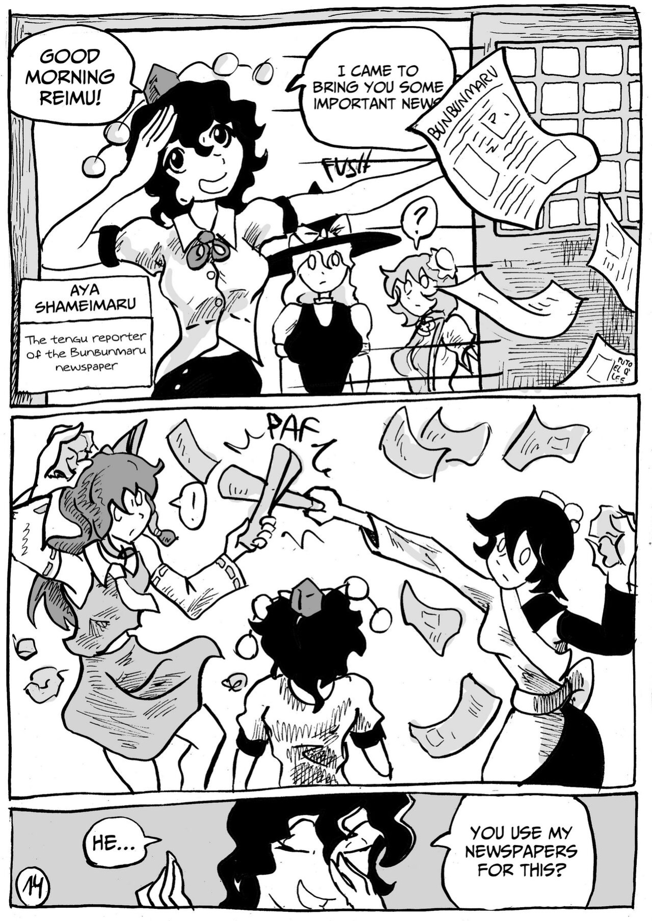 [Tuteheavy] Living Disgrace - Chapter 6 (Touhou Project)