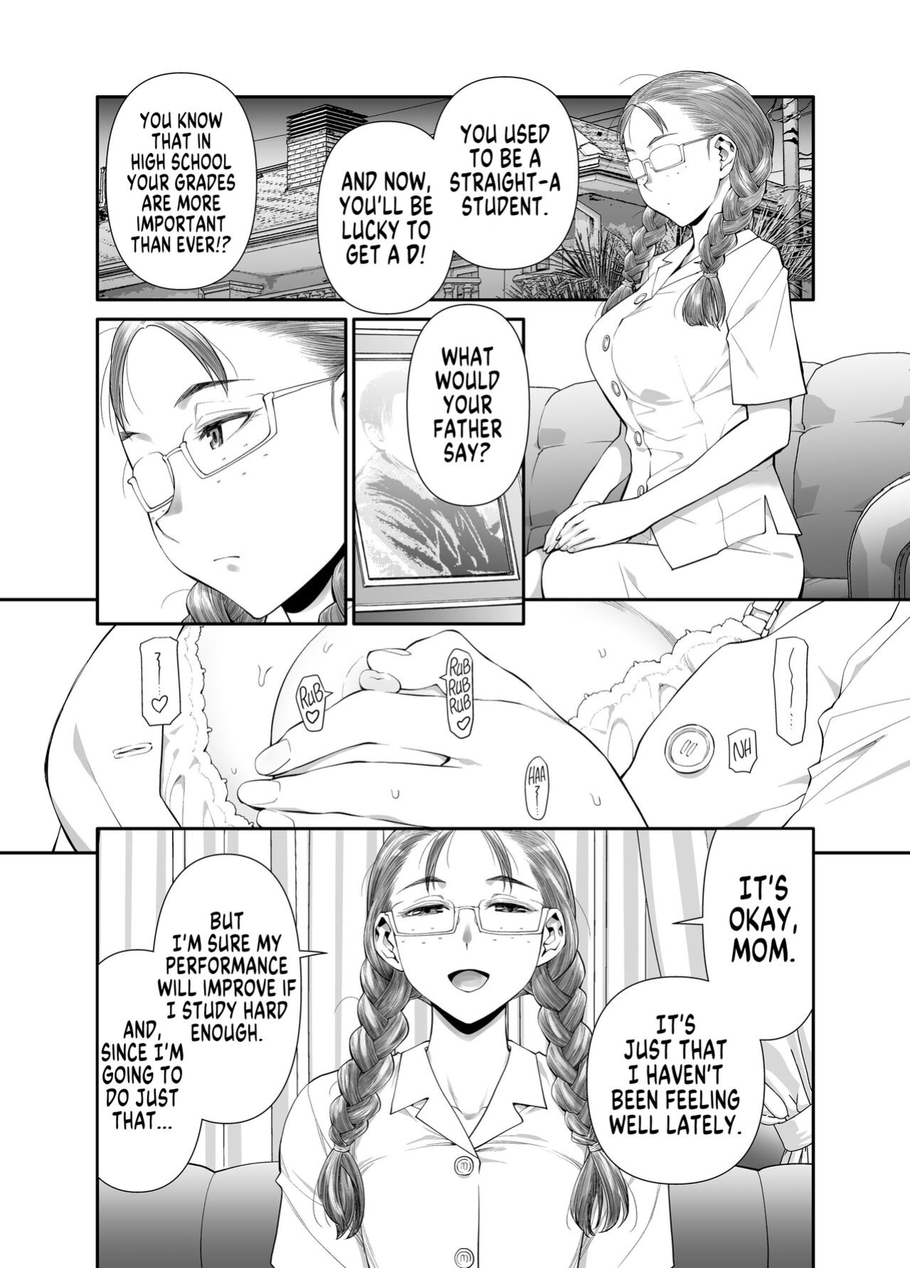 [Botandou (Kio Shimoku)] Zenbu, Sensei no Sei. Futanari Onna Kyoushi ga Onanie Chuudoku Yuutousei o Sukkirisaseru Hanashi. | It's All Sensei's Fault! [MegaFagget]
