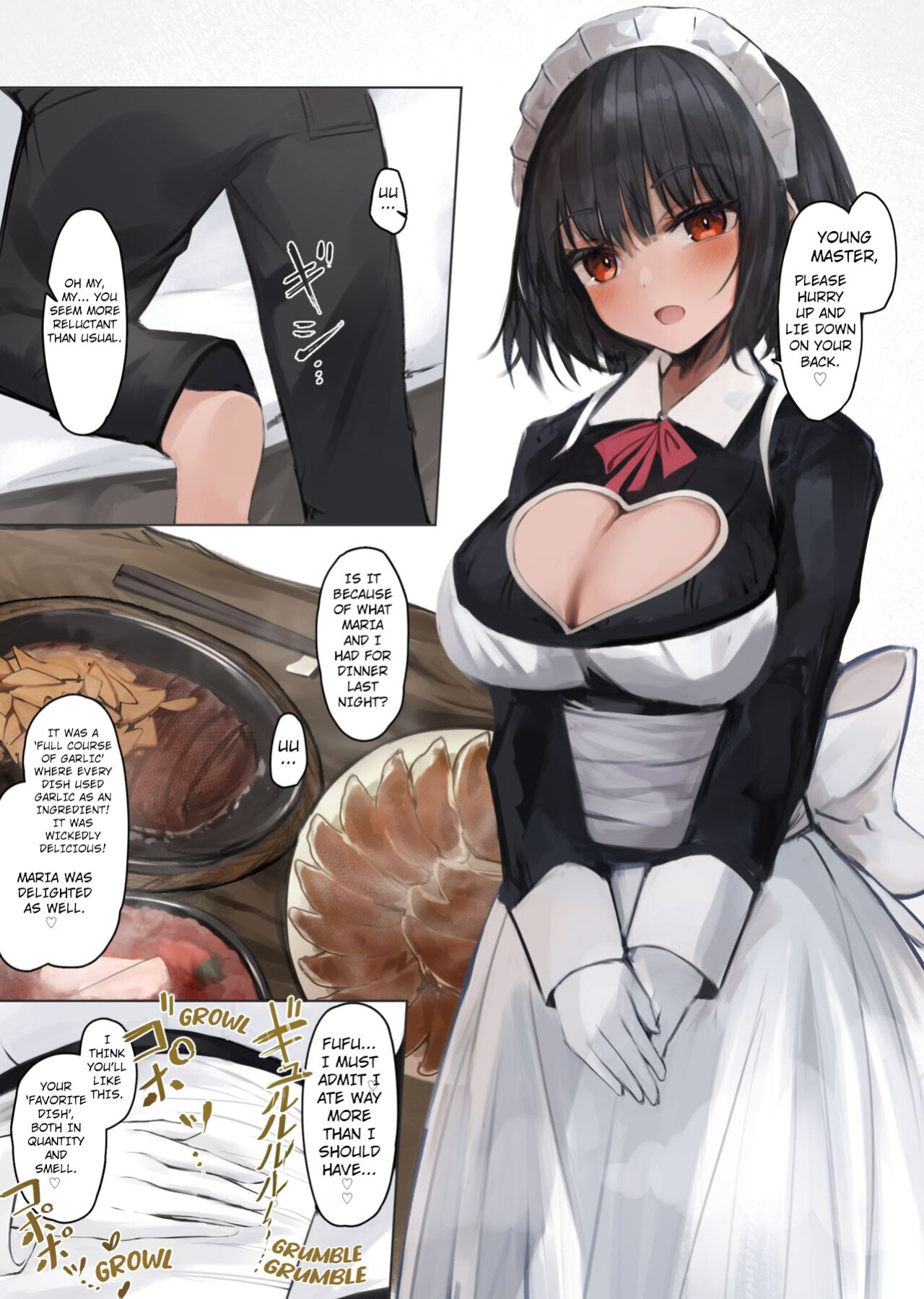 [Tsuchiro] Onara Manga - Maid to Bocchama [Kuraudo]