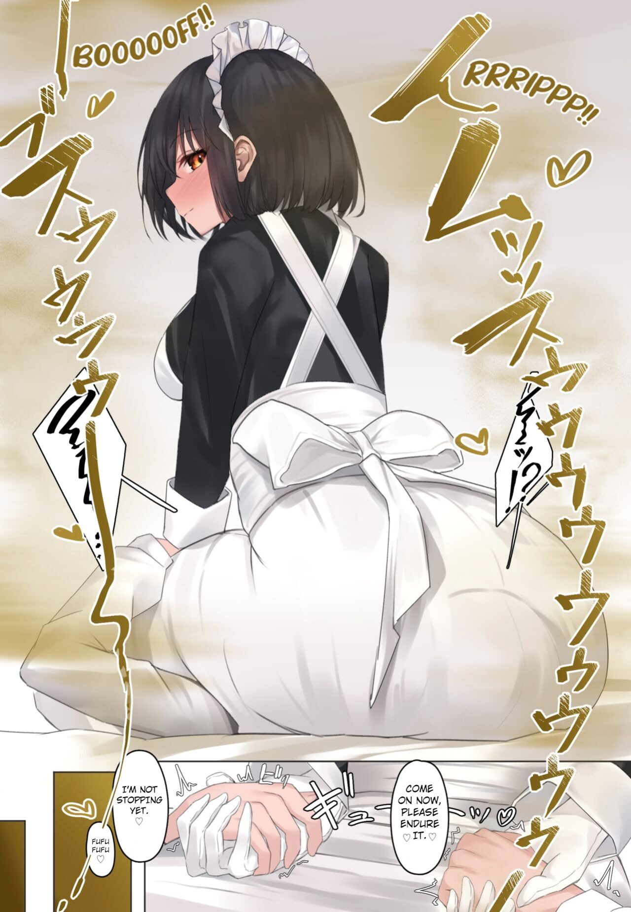 [Tsuchiro] Onara Manga - Maid to Bocchama [Kuraudo]