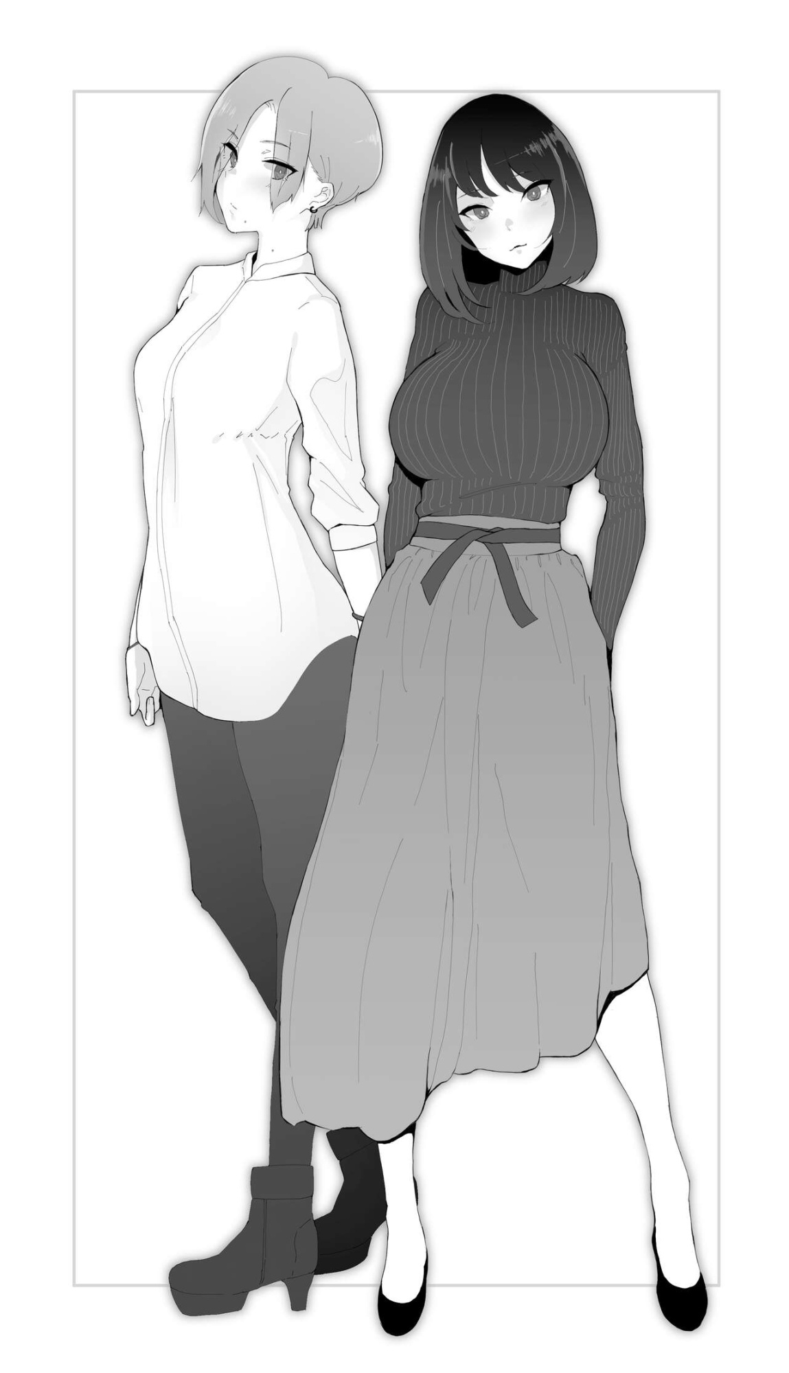 [Kagto(Alterna ????)] As Lesbians Whose Sex Life is in a Slump and are in Need of New Stimulation, is it Okay for the Scent of Cock to Awaken our Female Instincts?